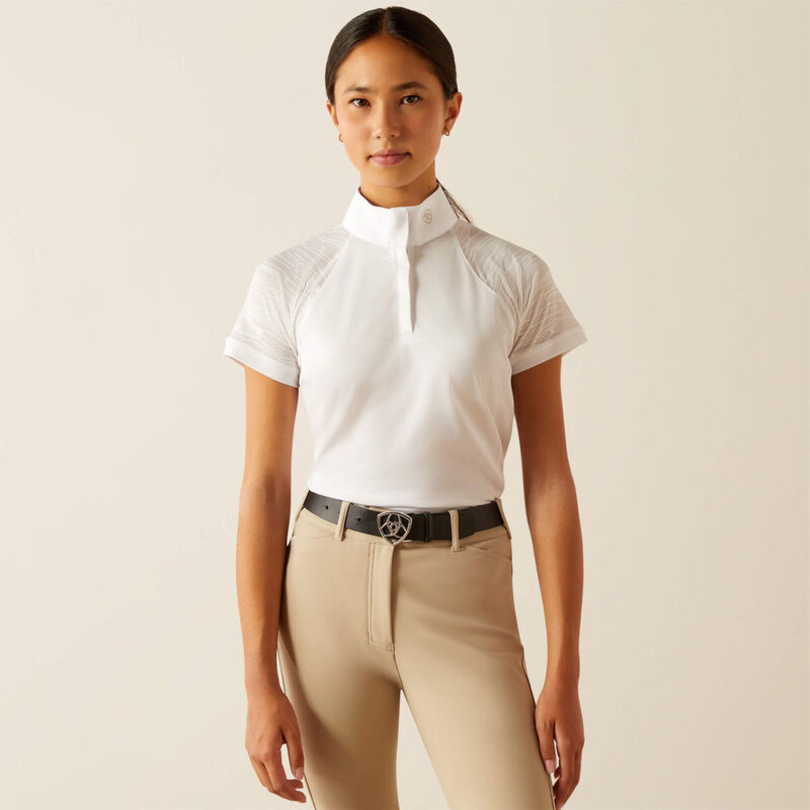 Ariat Kids' Aptos Vent 2.0 Short Sleeve Show Shirt