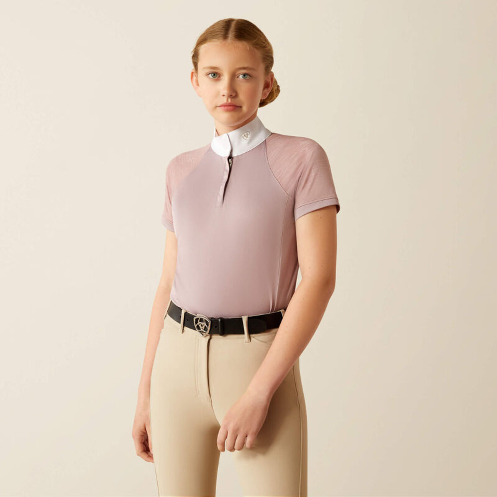 Ariat Kids' Aptos Vent 2.0 Short Sleeve Show Shirt