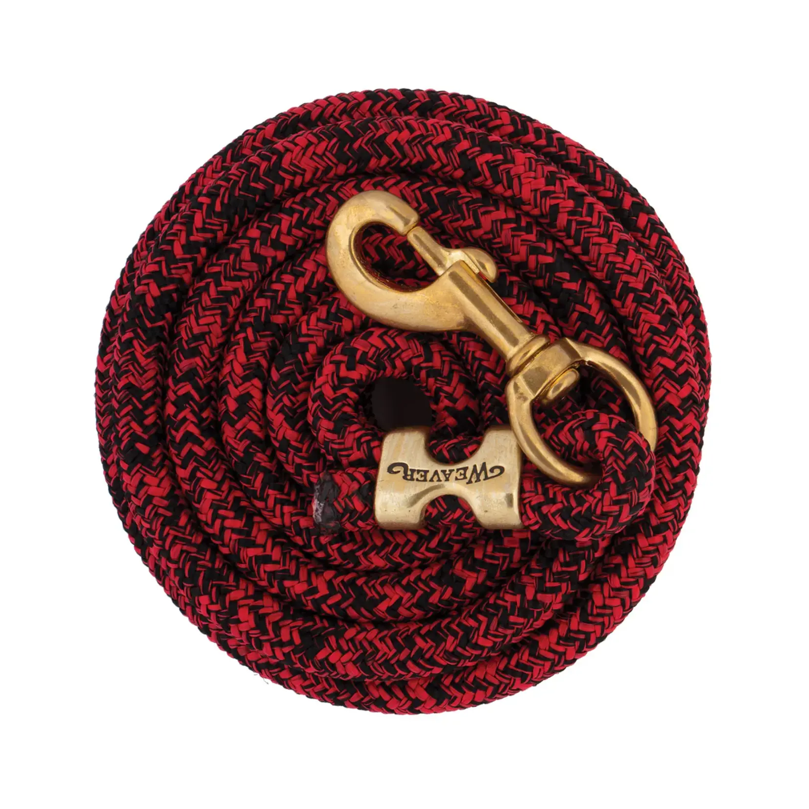 Weaver Brass Bolt Snap Poly Lead Rope