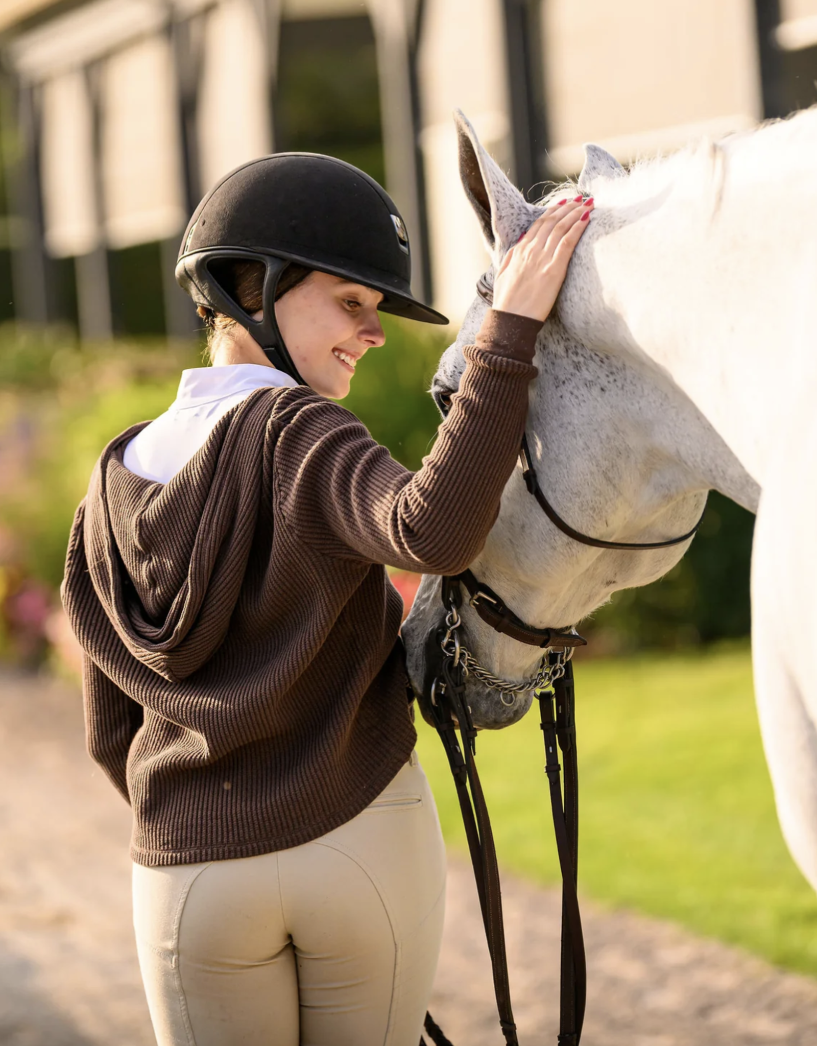 Euphoric Equestrian Euphoric Equestrian Cali Waffle Hoodie