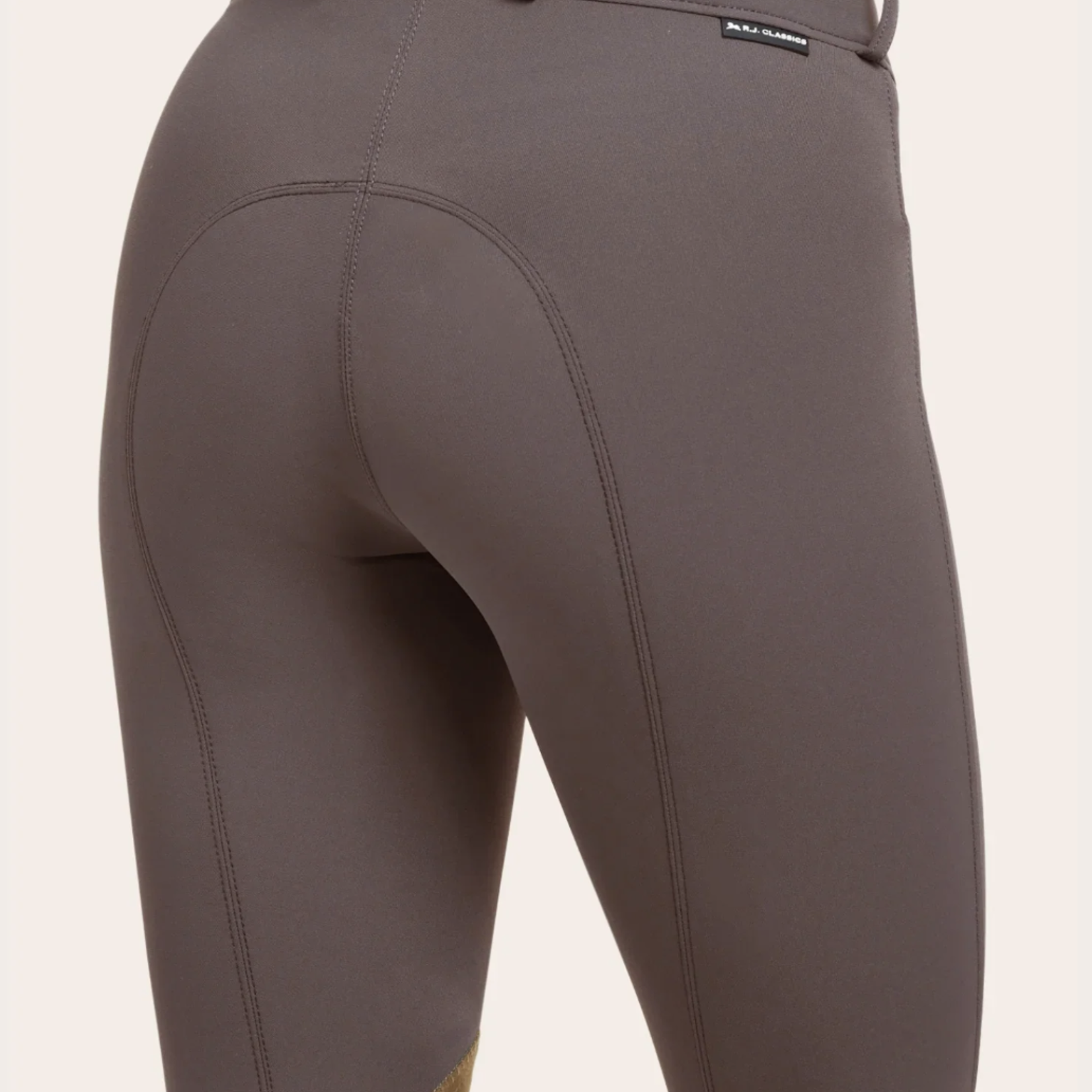 R.J. Classics Ladies' Gracie Mid Rise Knee Patch Breech