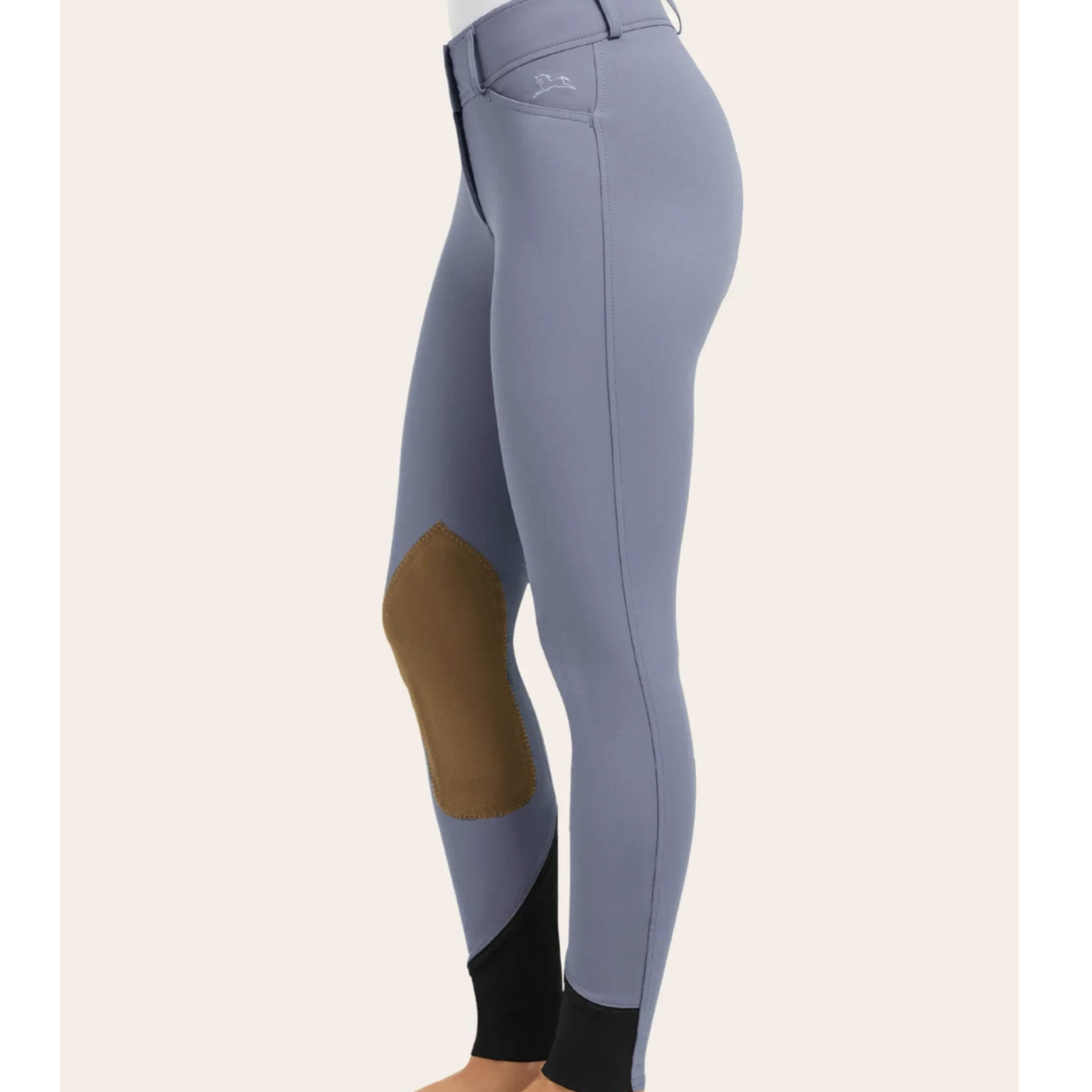 R.J. Classics Ladies' Gracie Mid Rise Knee Patch Breech