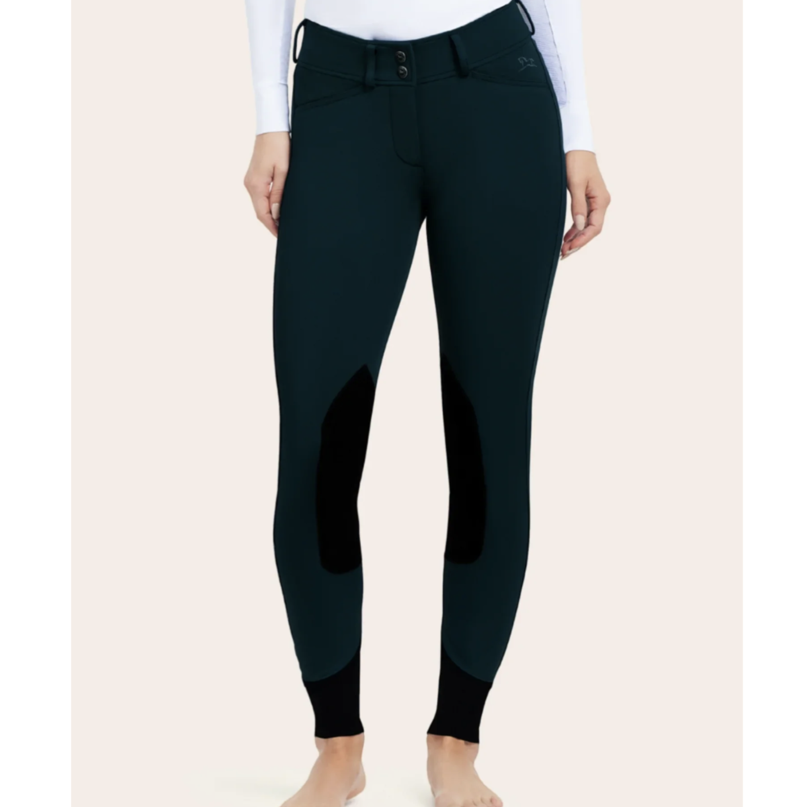 R.J. Classics Ladies' Gracie Mid Rise Knee Patch Breech