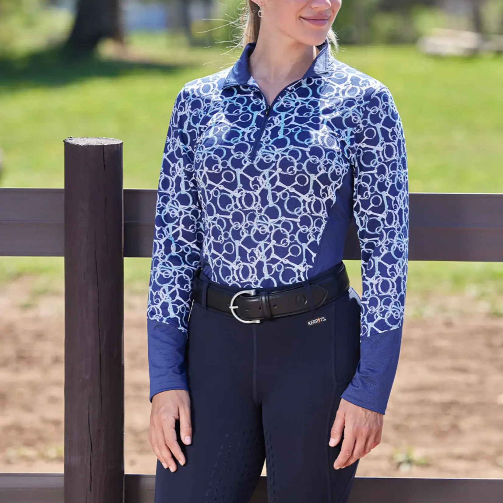 Kerrits Ladies' Balance Ice Fil Long Sleeve Shirt