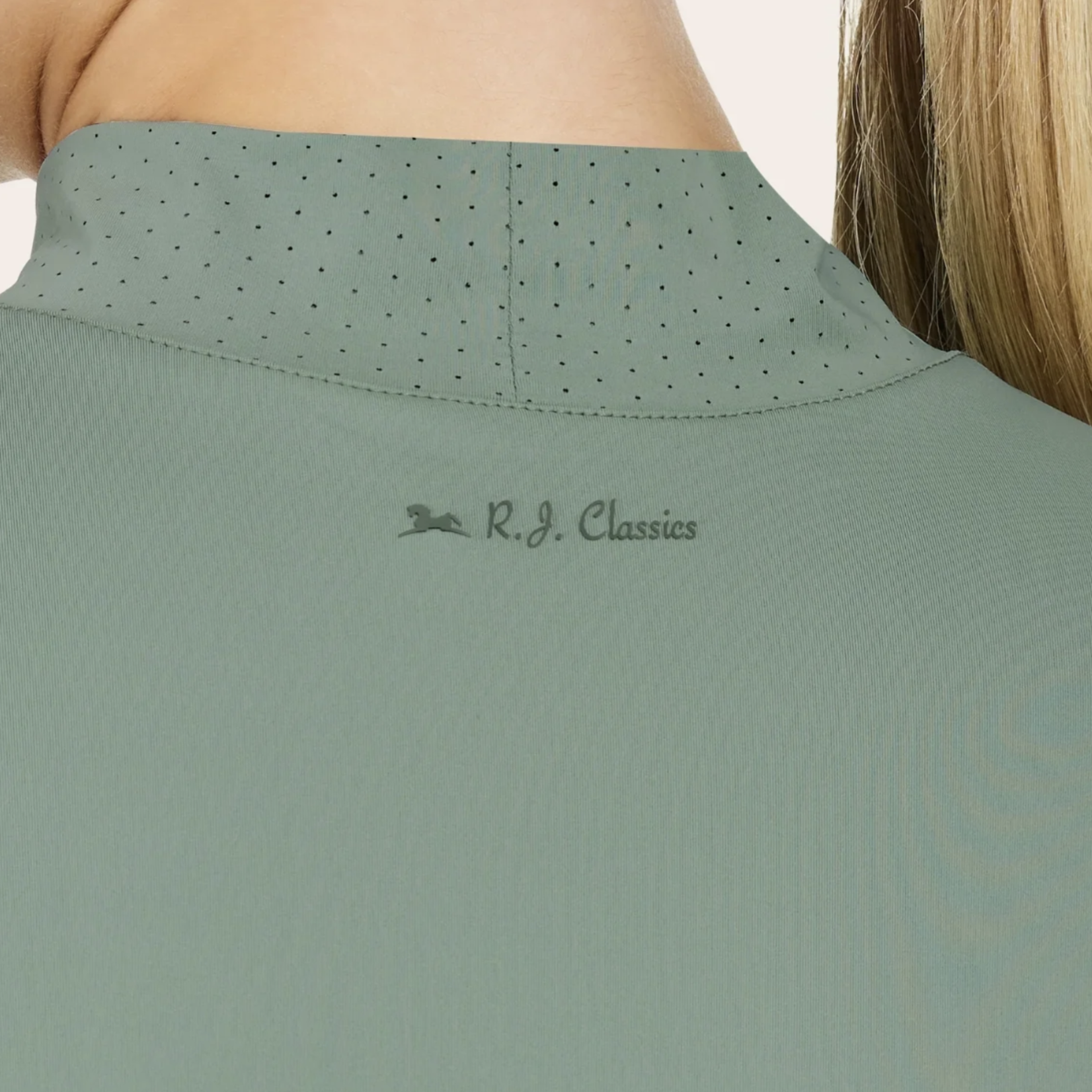 R.J. Classics Ladies' Jemma Mock Neck Long Sleeve Shirt