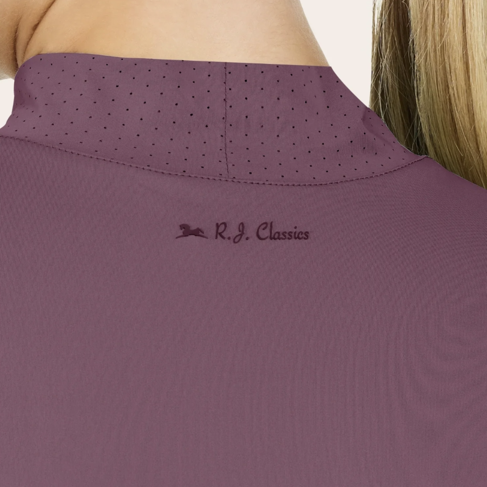 R.J. Classics Ladies' Jemma Mock Neck Long Sleeve Shirt