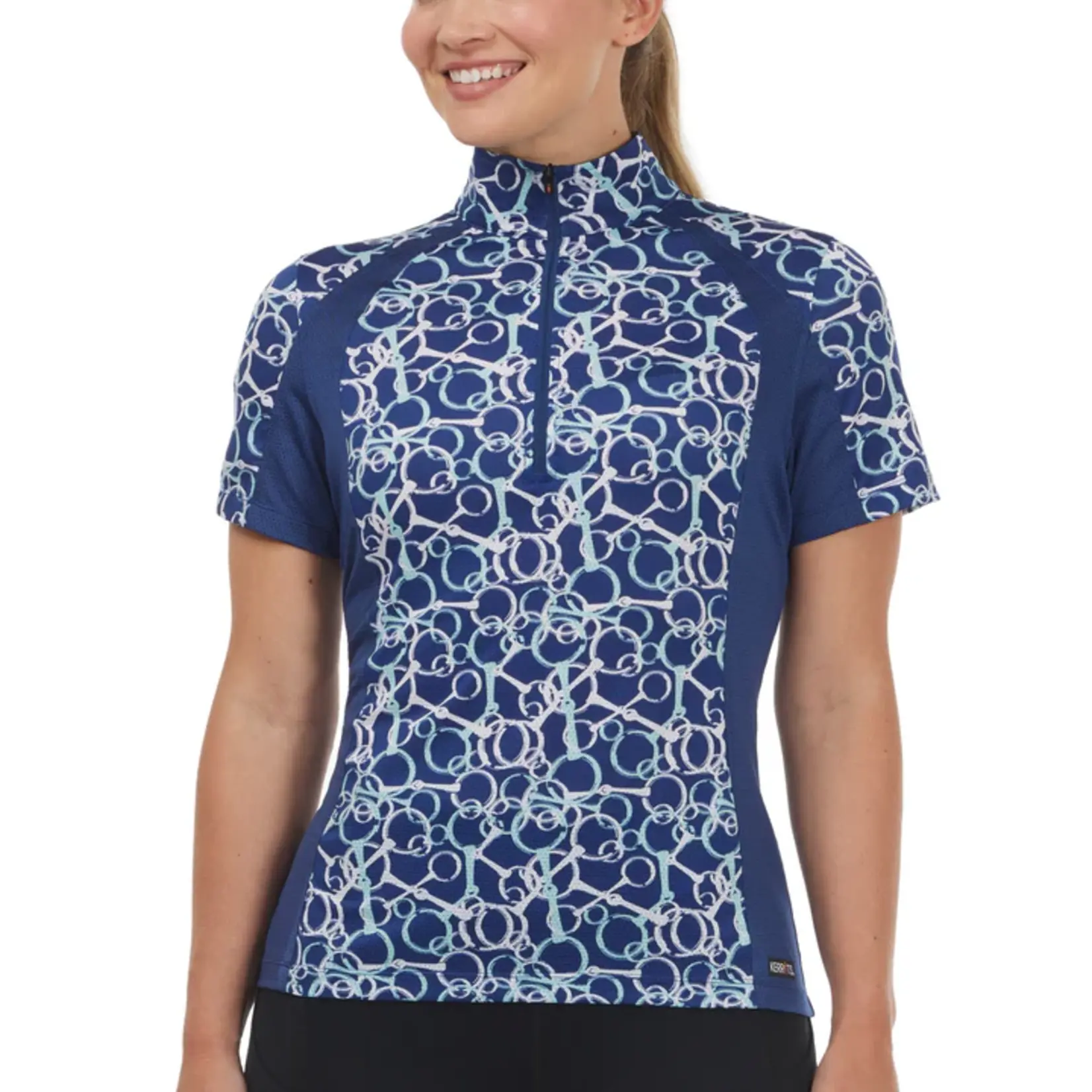 Kerrits Ladies' Balance Ice Fil Short Sleeve Shirt