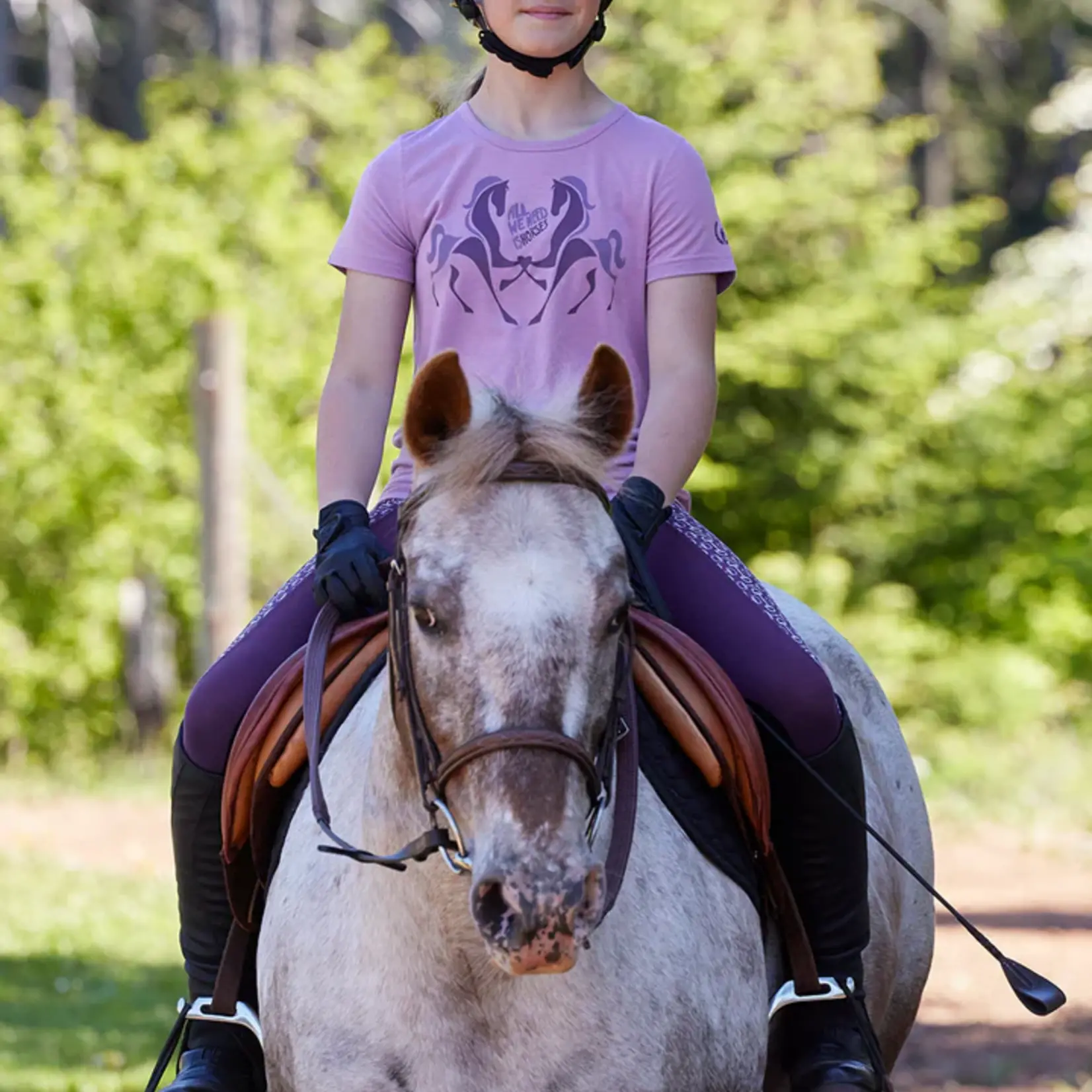 Kerrits Kids' All We Need Is Horses Tee Shirt