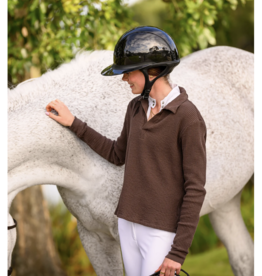 Euphoric Equestrian Euphoric Eq Ladies' CoCo Waffle Sweater