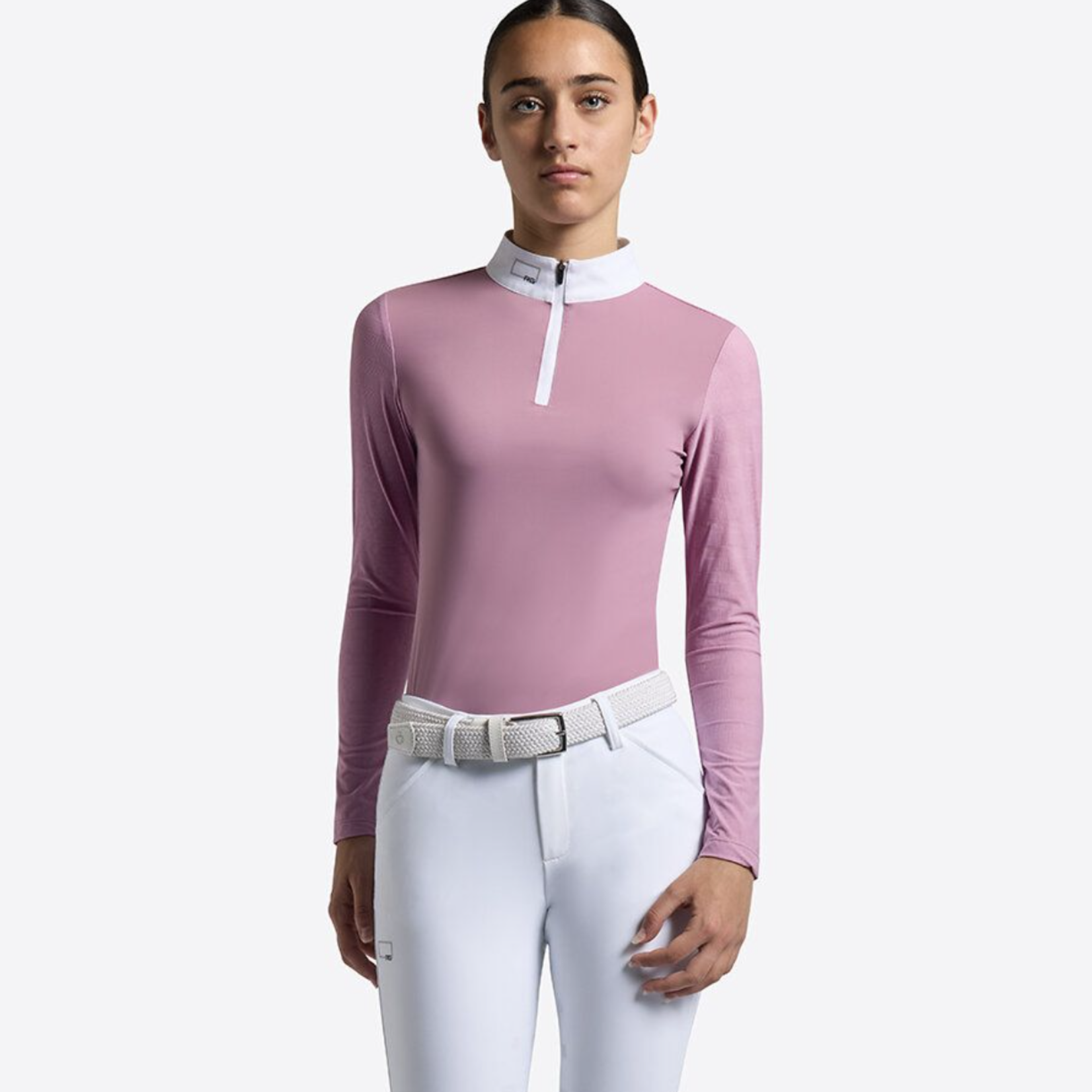 RG Rider's Gene Girls' Jacquered Jersey Long Sleeve Competition Shirt