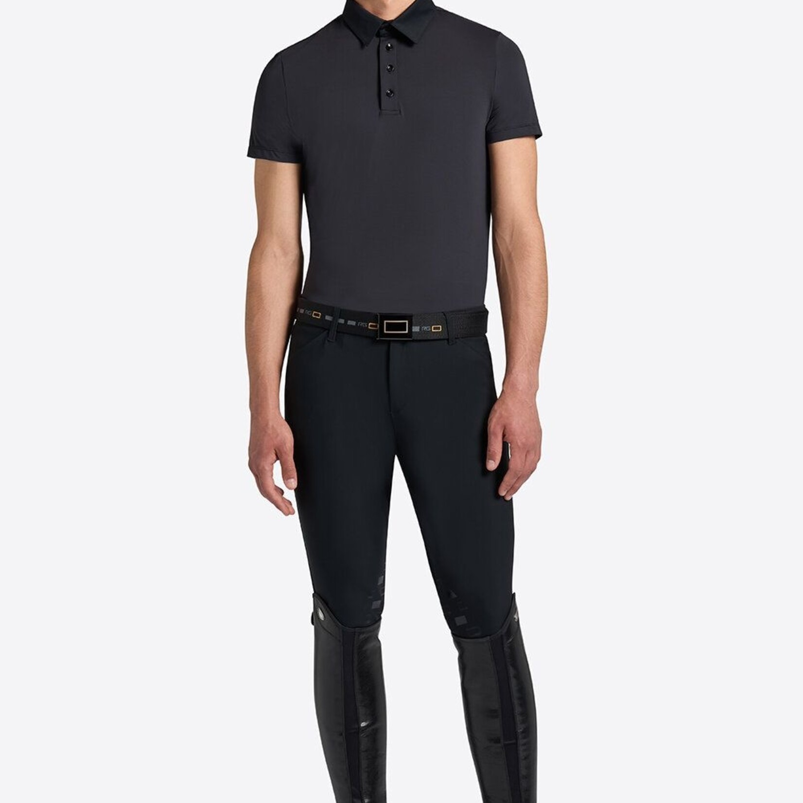 RG Rider's Gene Mens' Micro-Perforated Jersey Polo Shirt