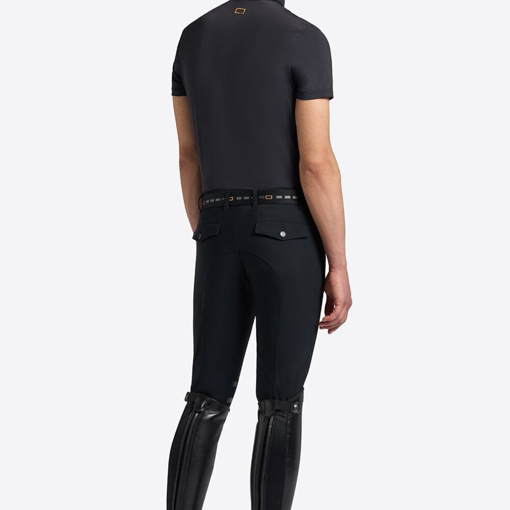 RG Rider's Gene Mens' Micro-Perforated Jersey Polo Shirt