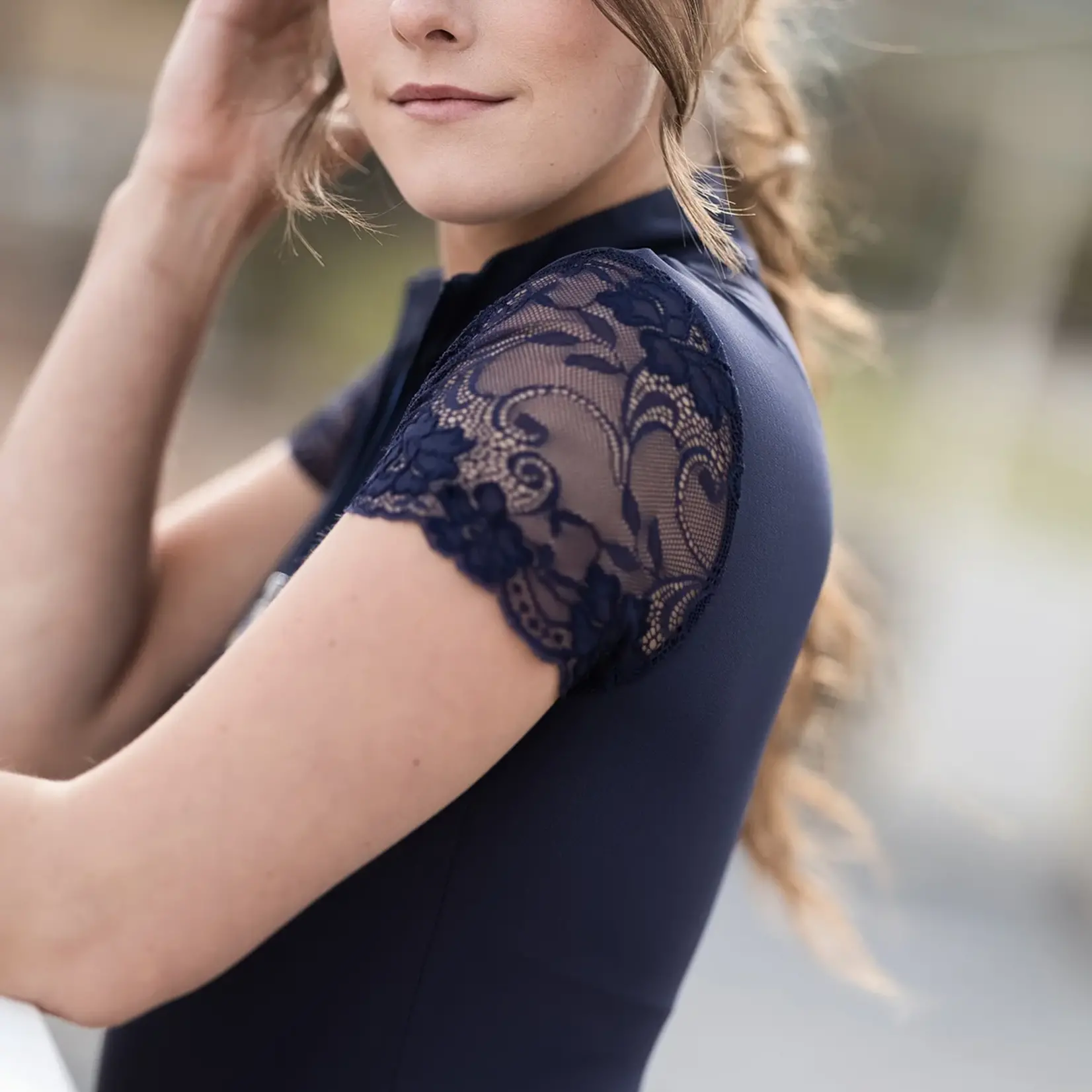 Kastel Ladies' Galloon Short Sleeve Shirt