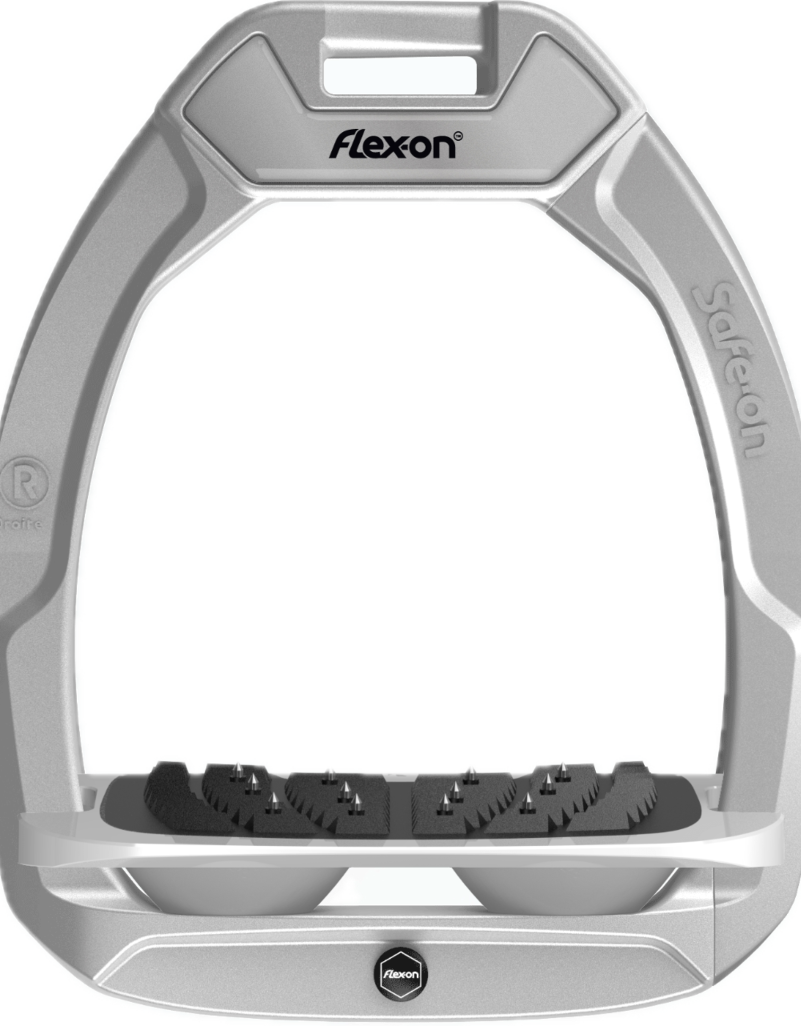 Flex On Flex-On Safe-On Ultra Inclined Grip Stirrup Iron