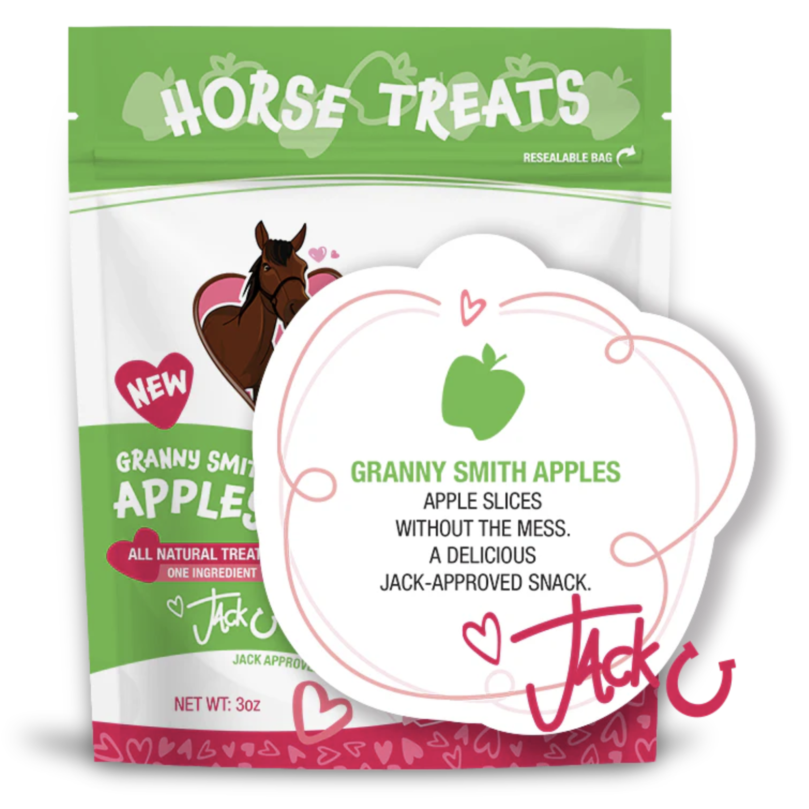 Jack's Favorites Jack's Favorites Green Apple Horse Treats
