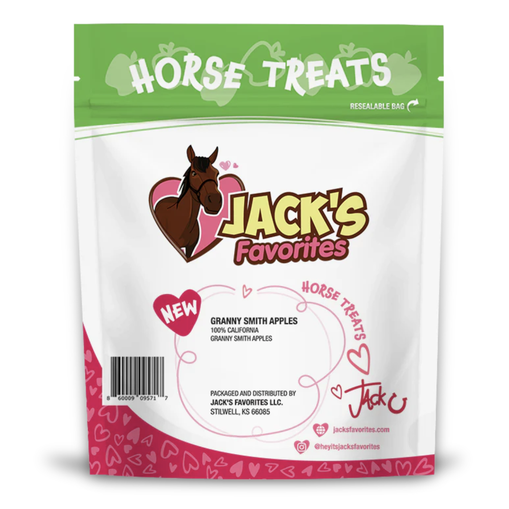 Jack's Favorites Jack's Favorites Green Apple Horse Treats
