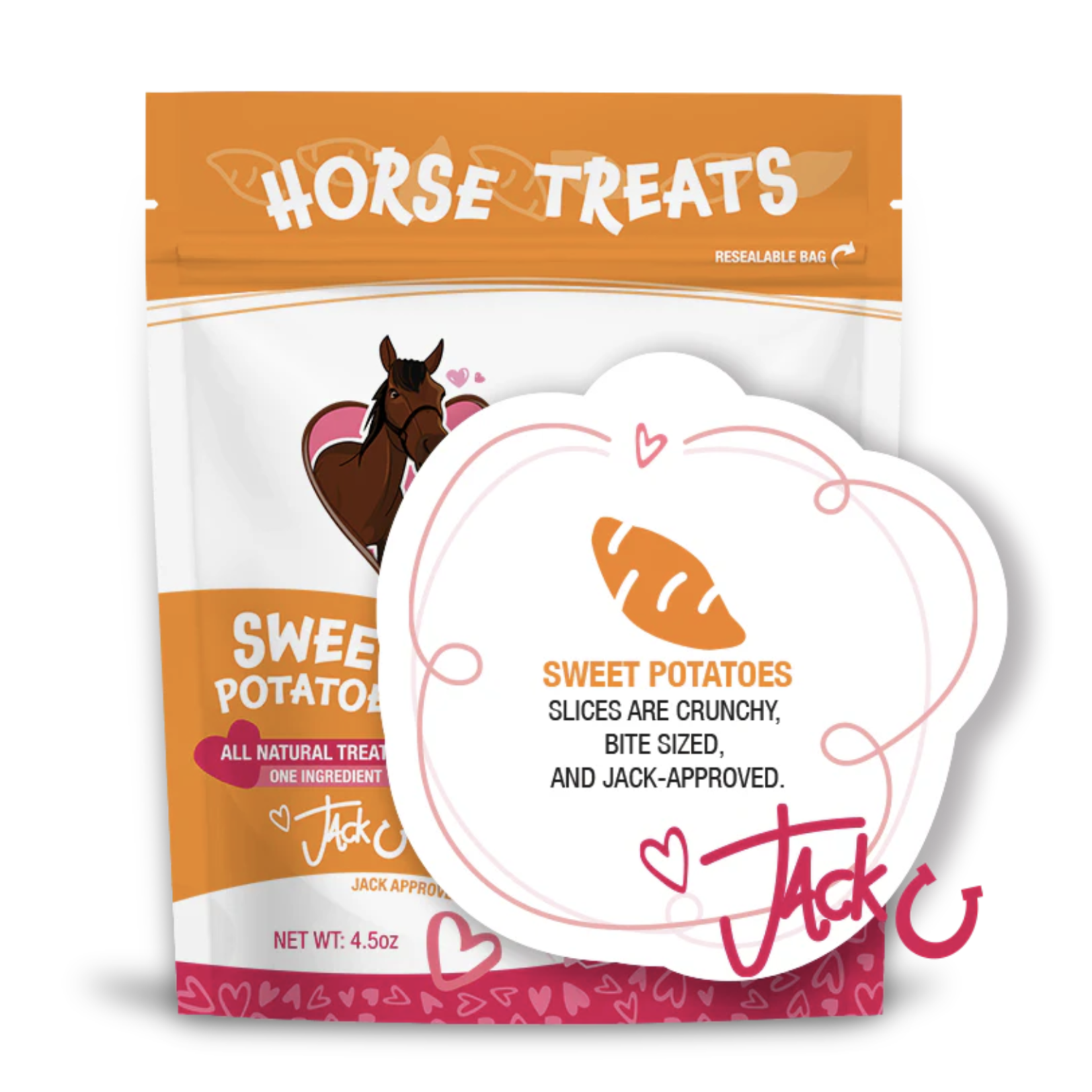 Jack's Favorites Jack's Favorites Sweet Potato Horse Treats