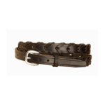 Tory Leather 3/4" Laced Belt