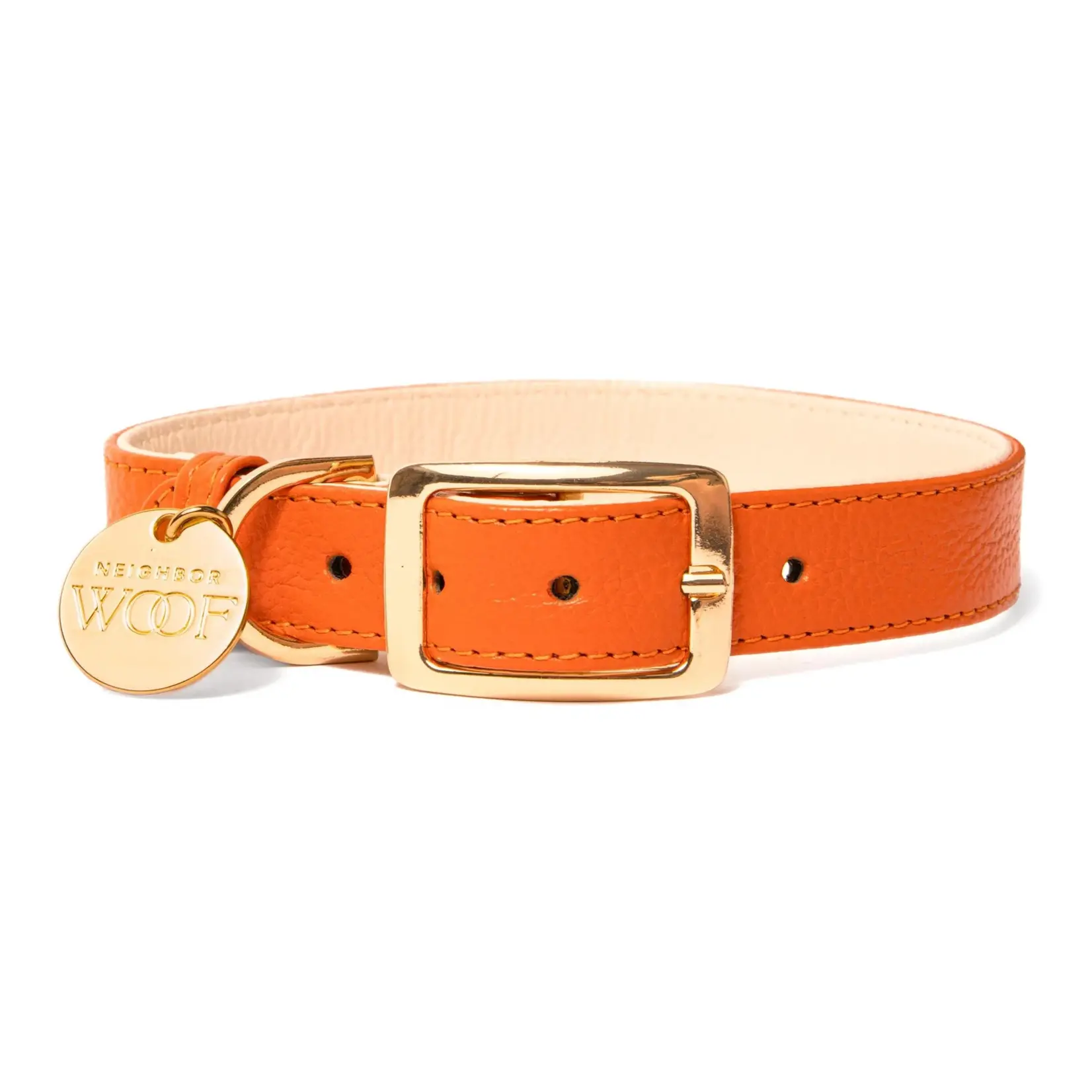 Neighbor Woof Neighbor Woof Classic Leather Dog Collar
