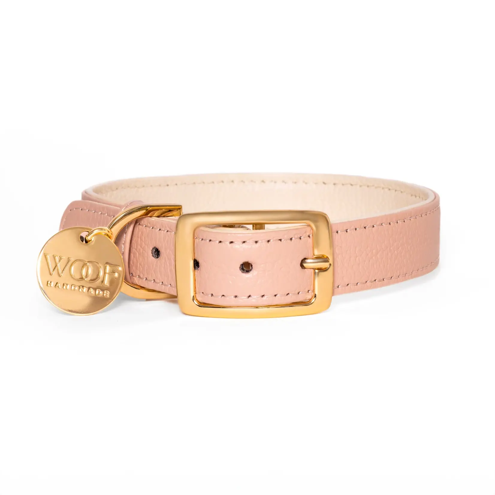 Neighbor Woof Neighbor Woof Classic Leather Dog Collar