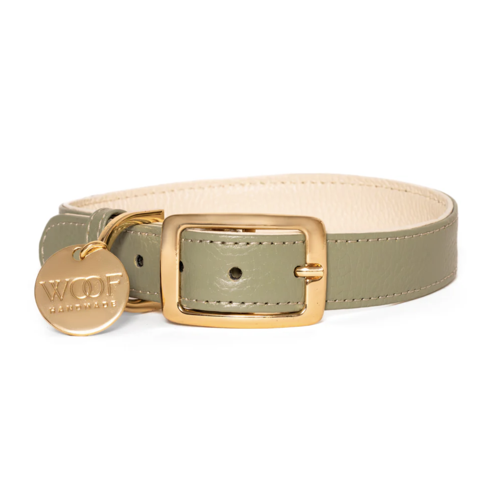 Neighbor Woof Neighbor Woof Classic Leather Dog Collar