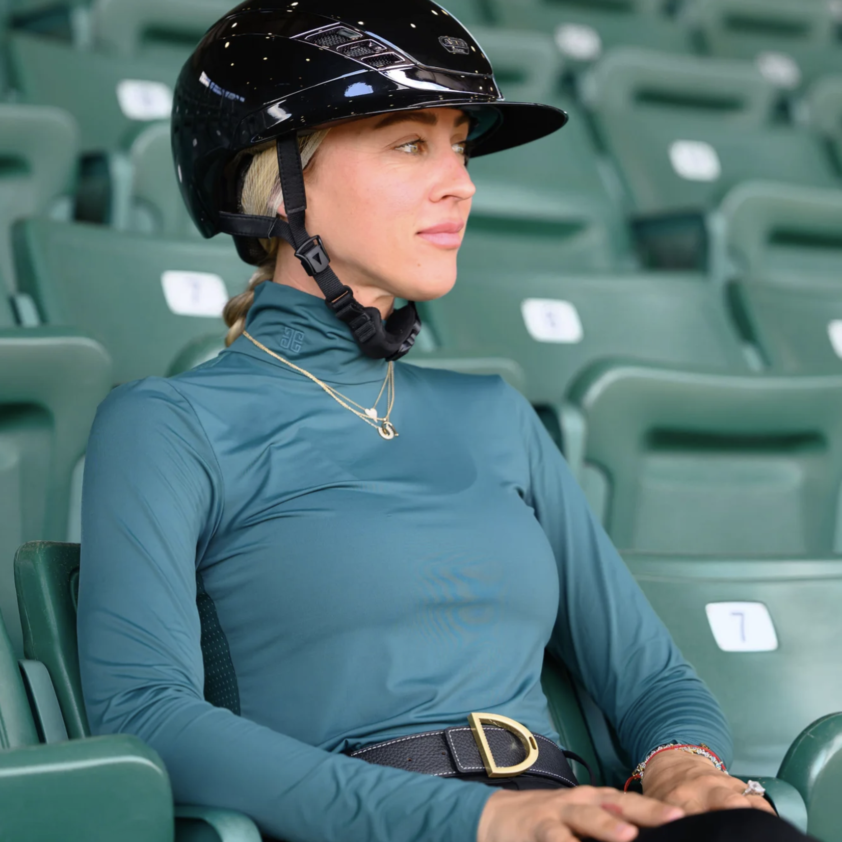 Euphoric Equestrian Euphoric Eq Ladies' Otto Long Sleeve Turtleneck Shirt