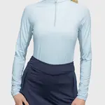 Kastel Ladies' 1/4 Zip Raglan Sun Shirt