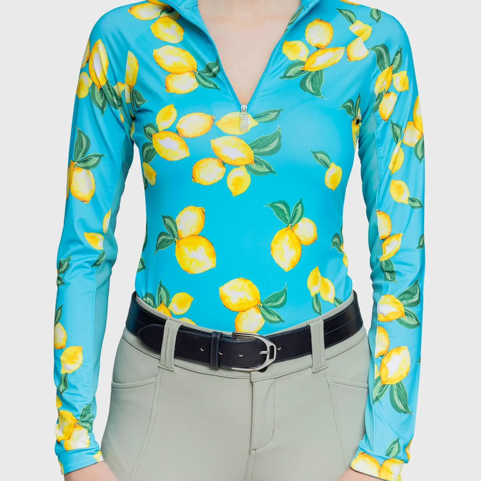 Kastel Ladies' 1/4 Zip Raglan Sun Shirt