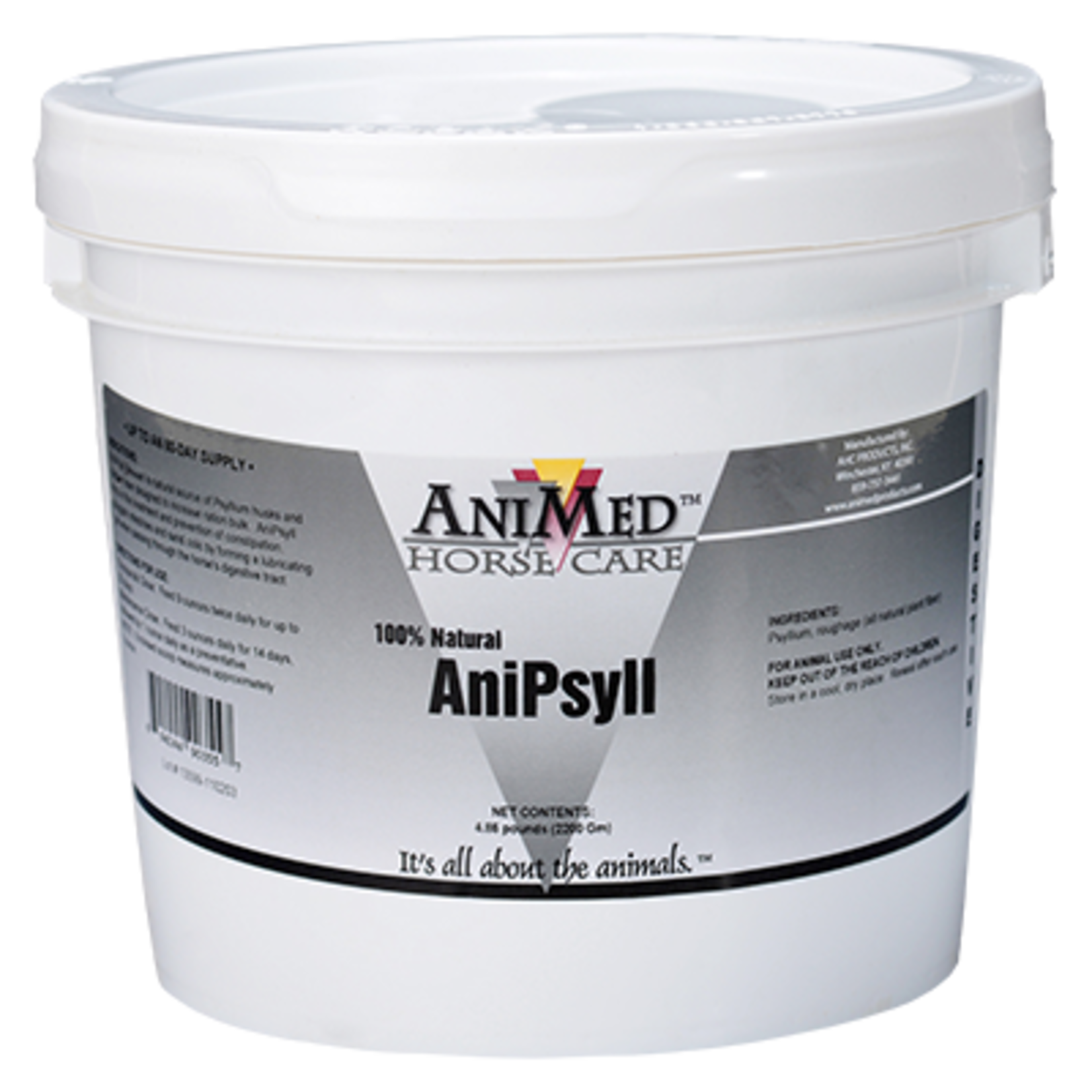 Animed Anipsyll Psyllium Powder 4.85lb