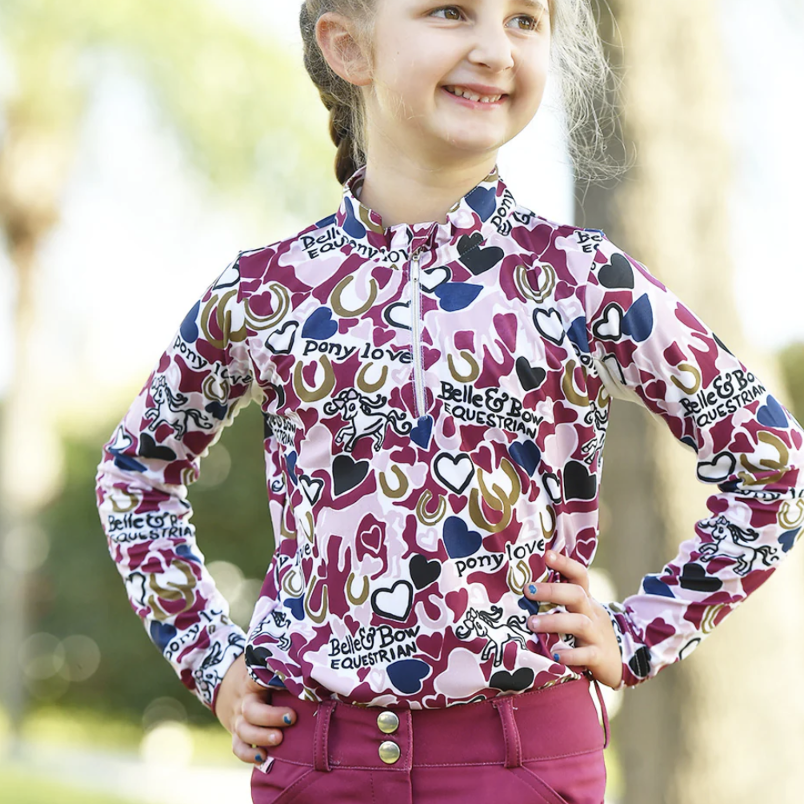 Belle & Bow Kids' Long Sleeve Sun Shirt
