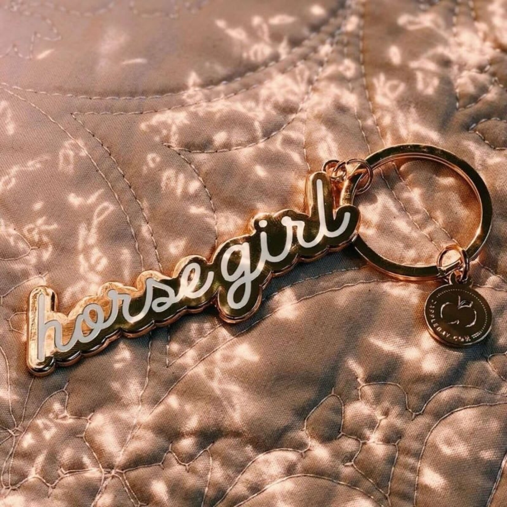Dapplebay Dapplebay Horse Girl Keychain