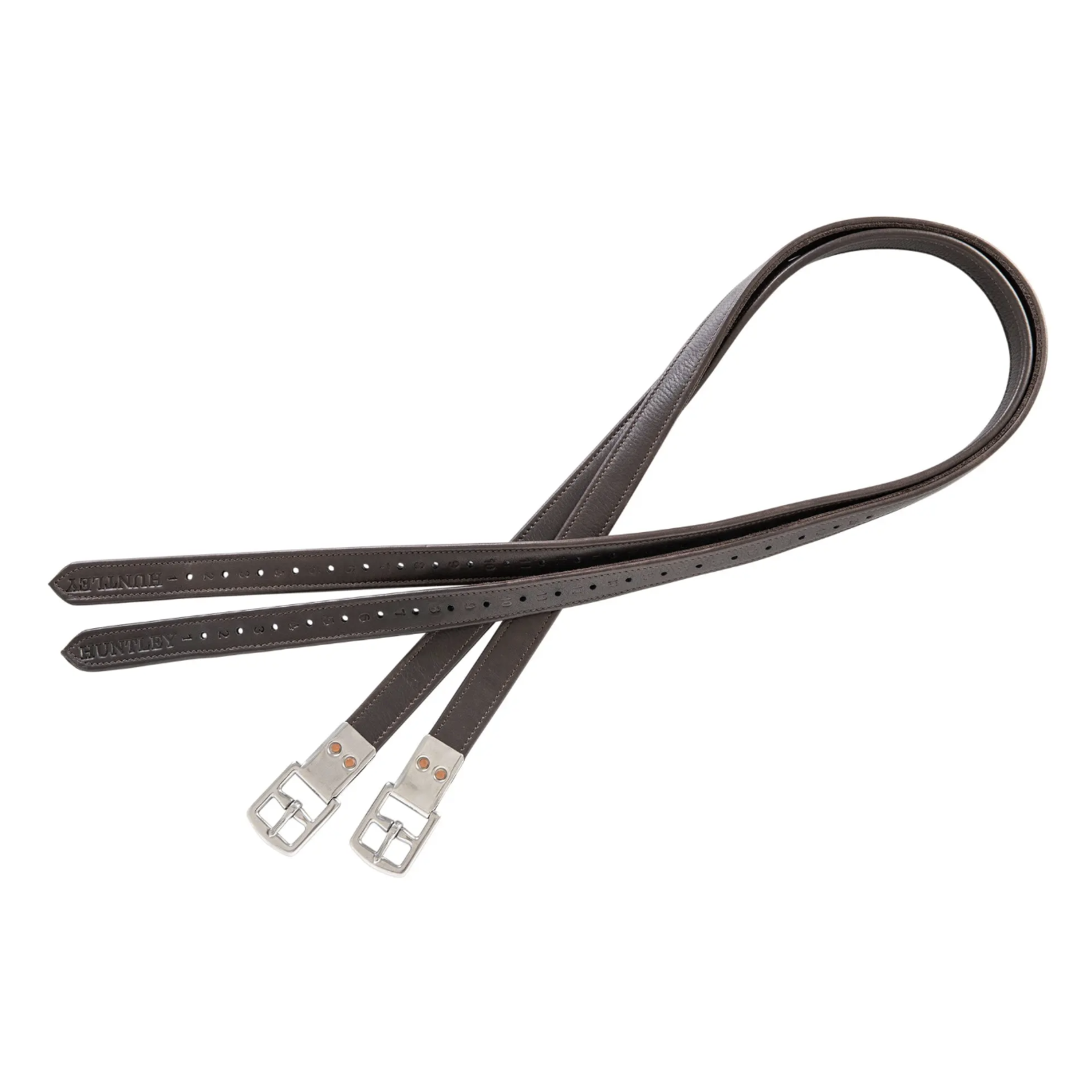 Huntley Huntley Sedgwick Leather Flat Buckle Stirrup Leathers