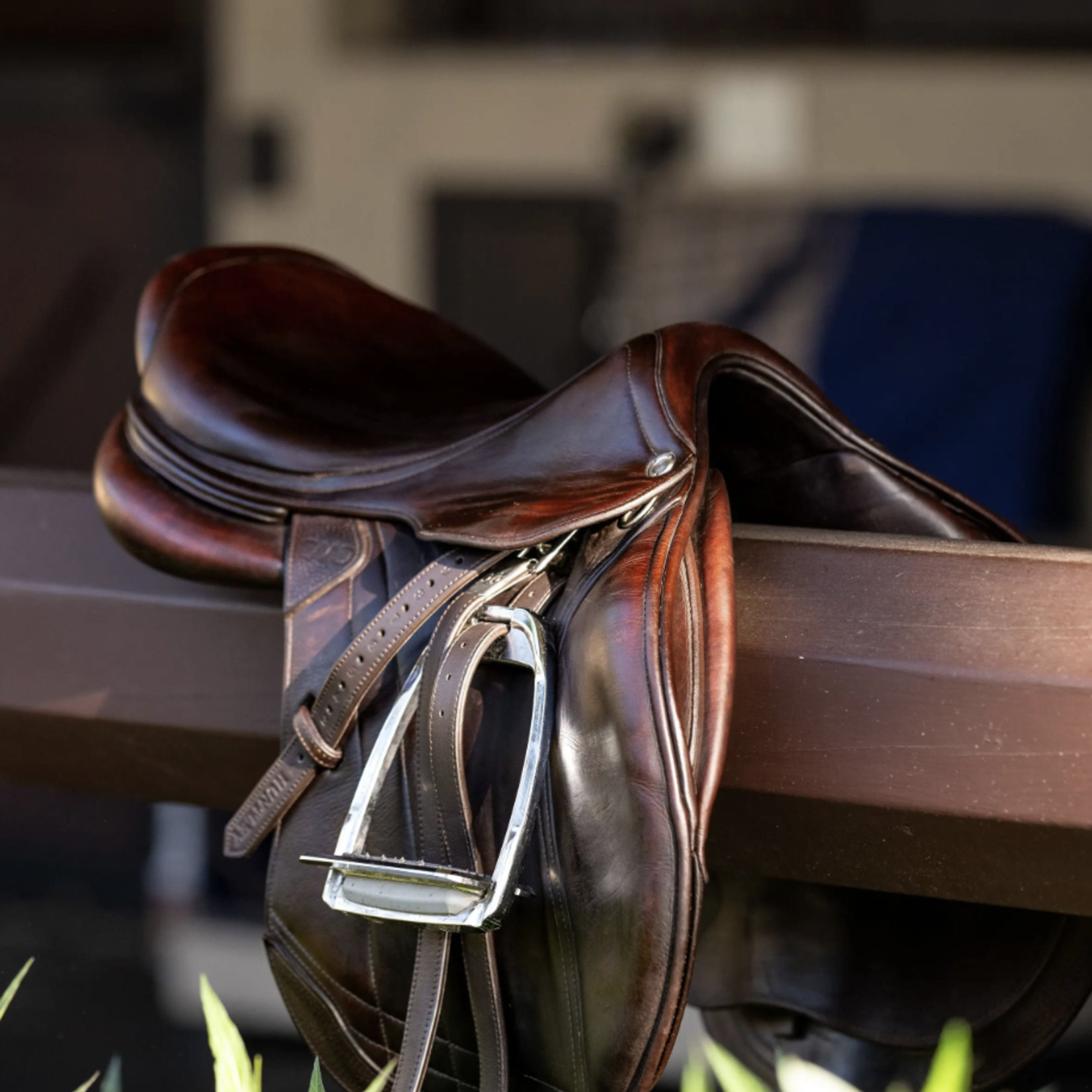 Huntley Huntley Sedgwick Leather Flat Buckle Stirrup Leathers