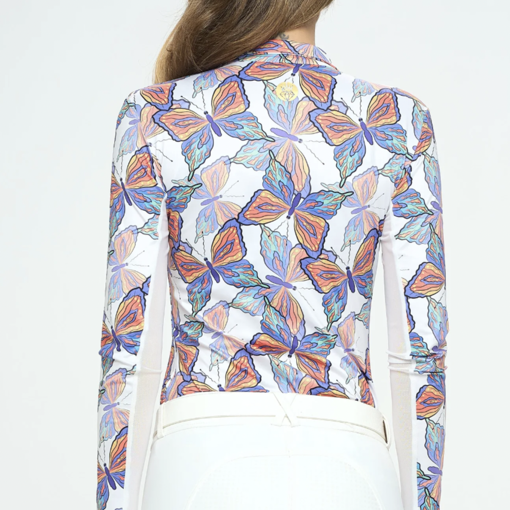 Dancing Equestrian Dancing Equestrian Spring Butterflies Long Sleeve