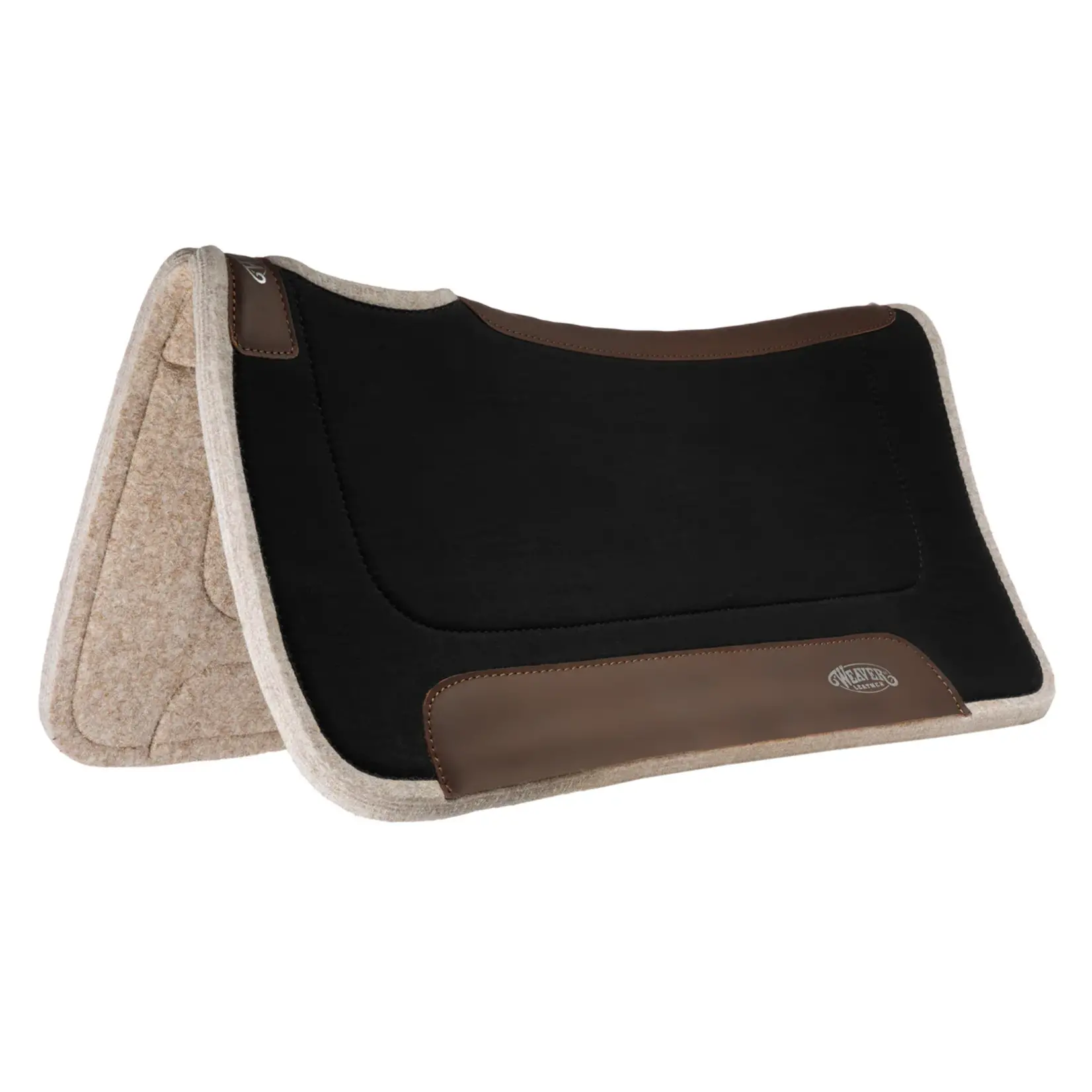 Weaver All Purpose Contoured Wool Blend Felt Saddle Pad