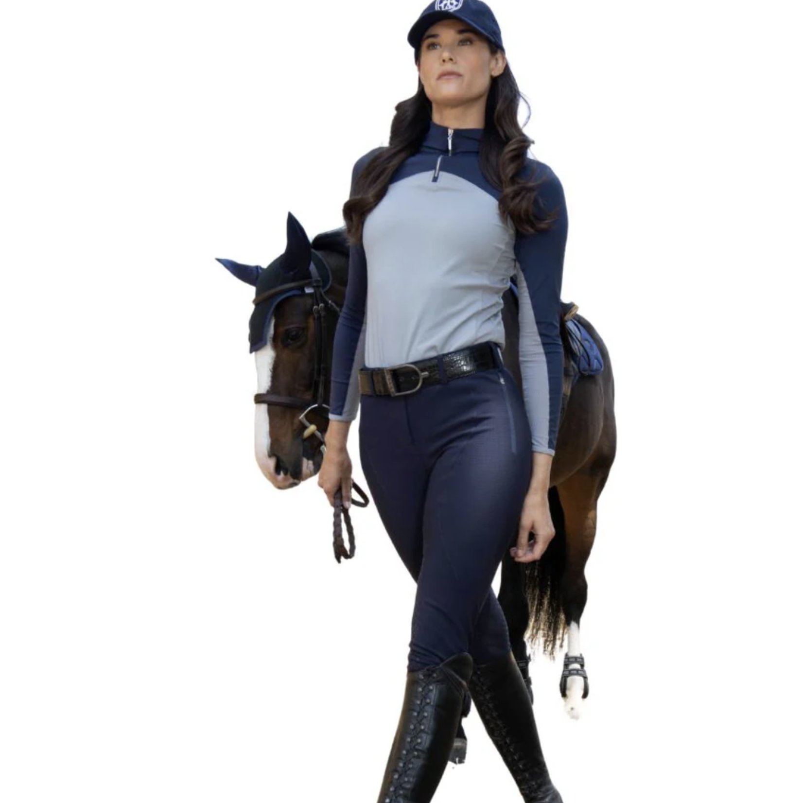 LAEQ LAEQ Ladies' Twilight Knee Patch Breech