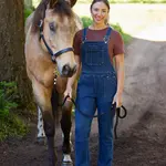 Kerrits Ladies' Stable Hand Denim Overalls