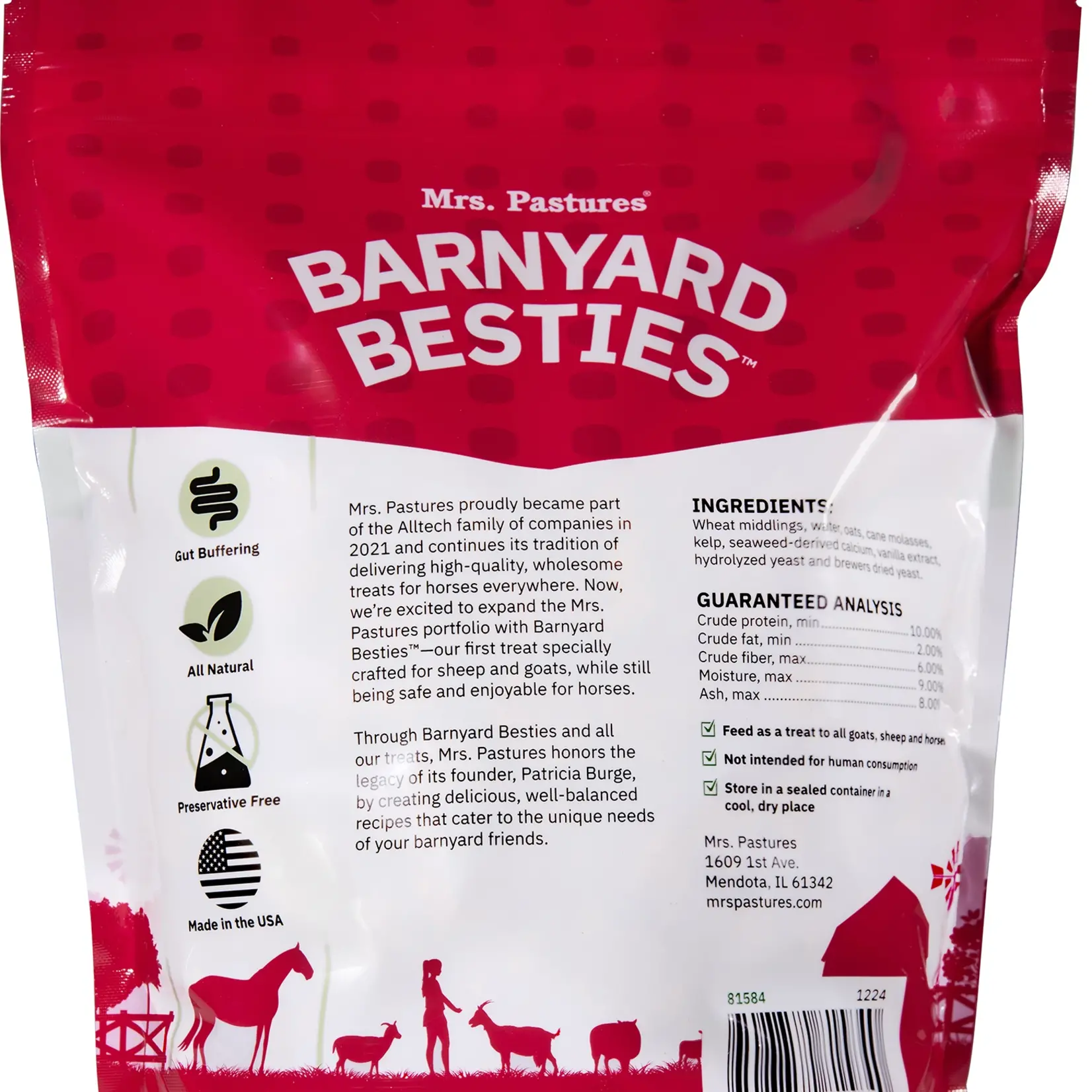 Mrs. Pastures Mrs. Pastures Barnyard Besties Treat