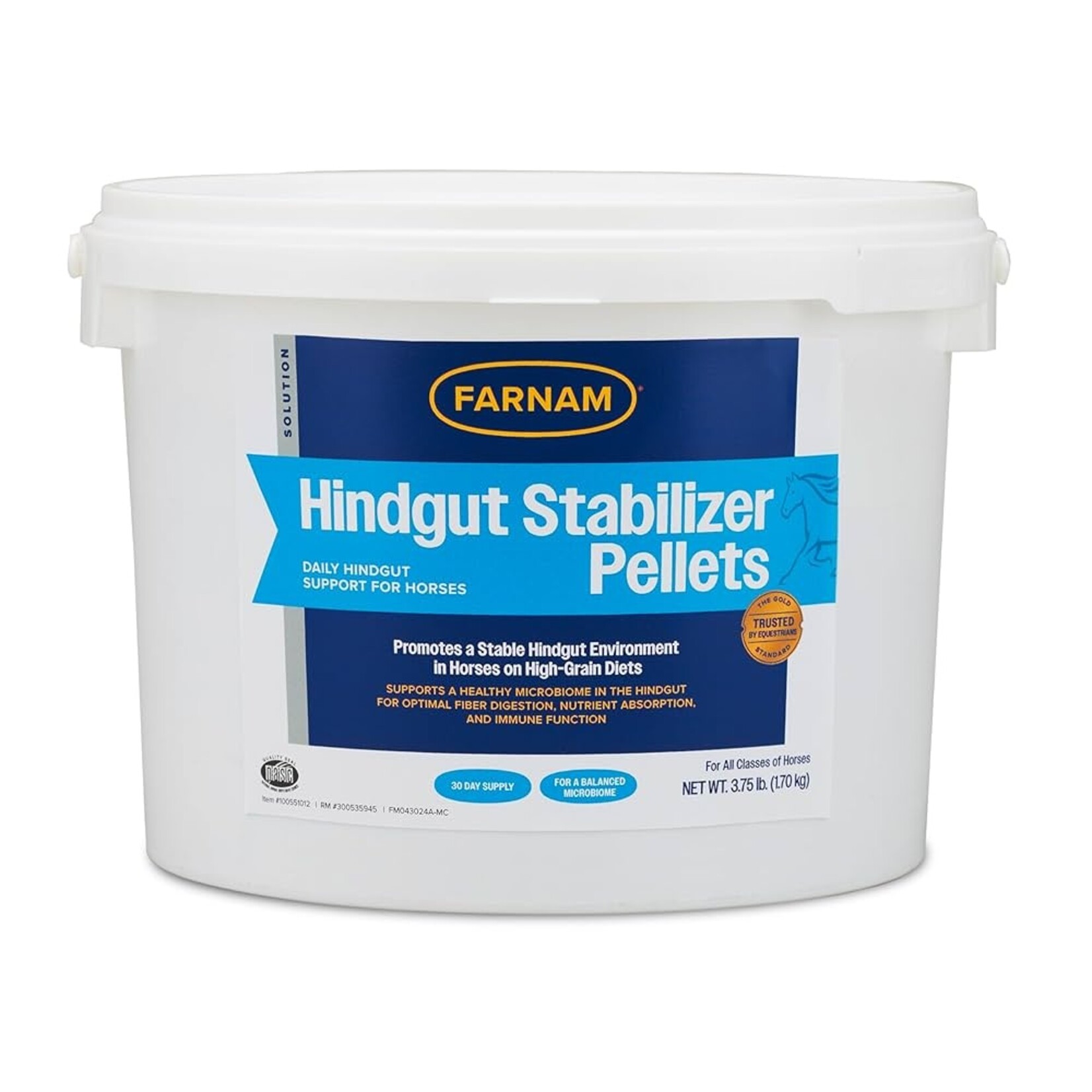 Farnam Hindgut Stabilizer Pellets - 3.75lb