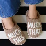Dreamers & Schemers Stall Rest Slippers