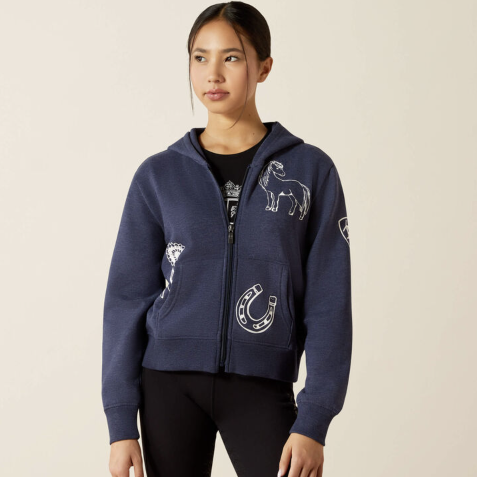 Ariat Kids' Spiffy Full Zip Sweatshirt