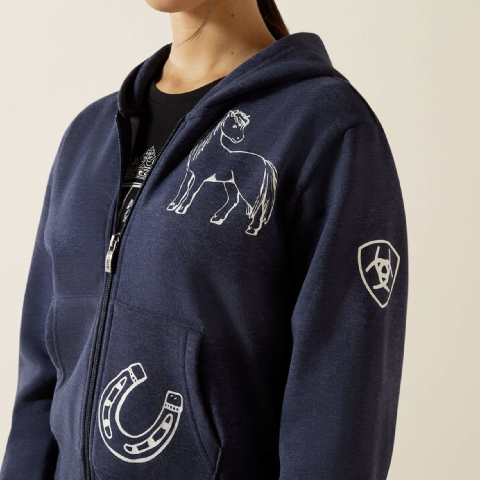 Ariat Kids' Spiffy Full Zip Sweatshirt