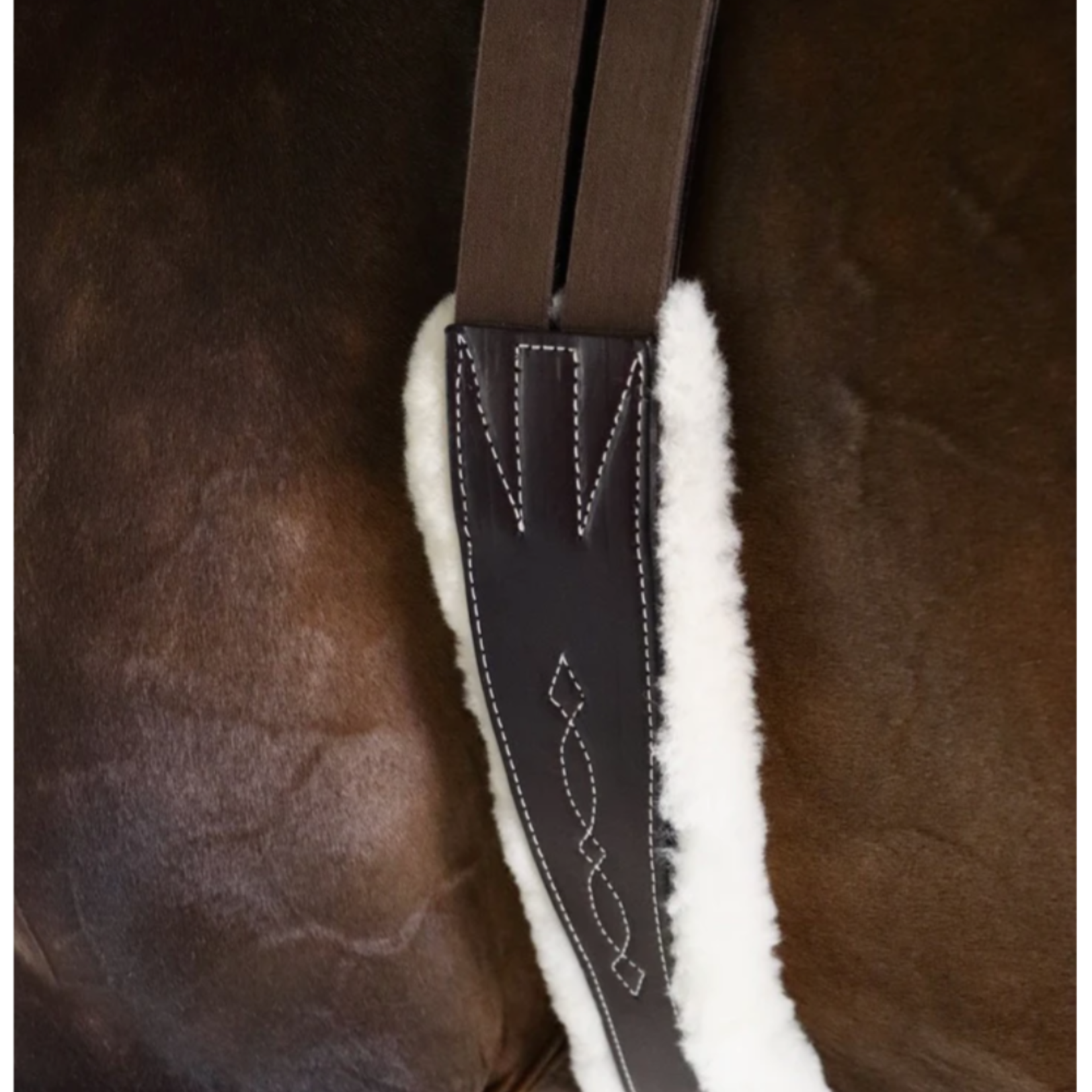 Remarkable Leather Goods Remarkable Leather Goods Sheepskin Leather Girth