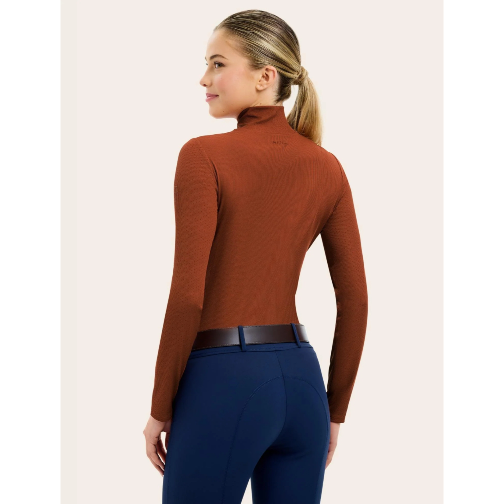 RJ Classics Ladies' Joelle Mock Neck Long Sleeve Shirt