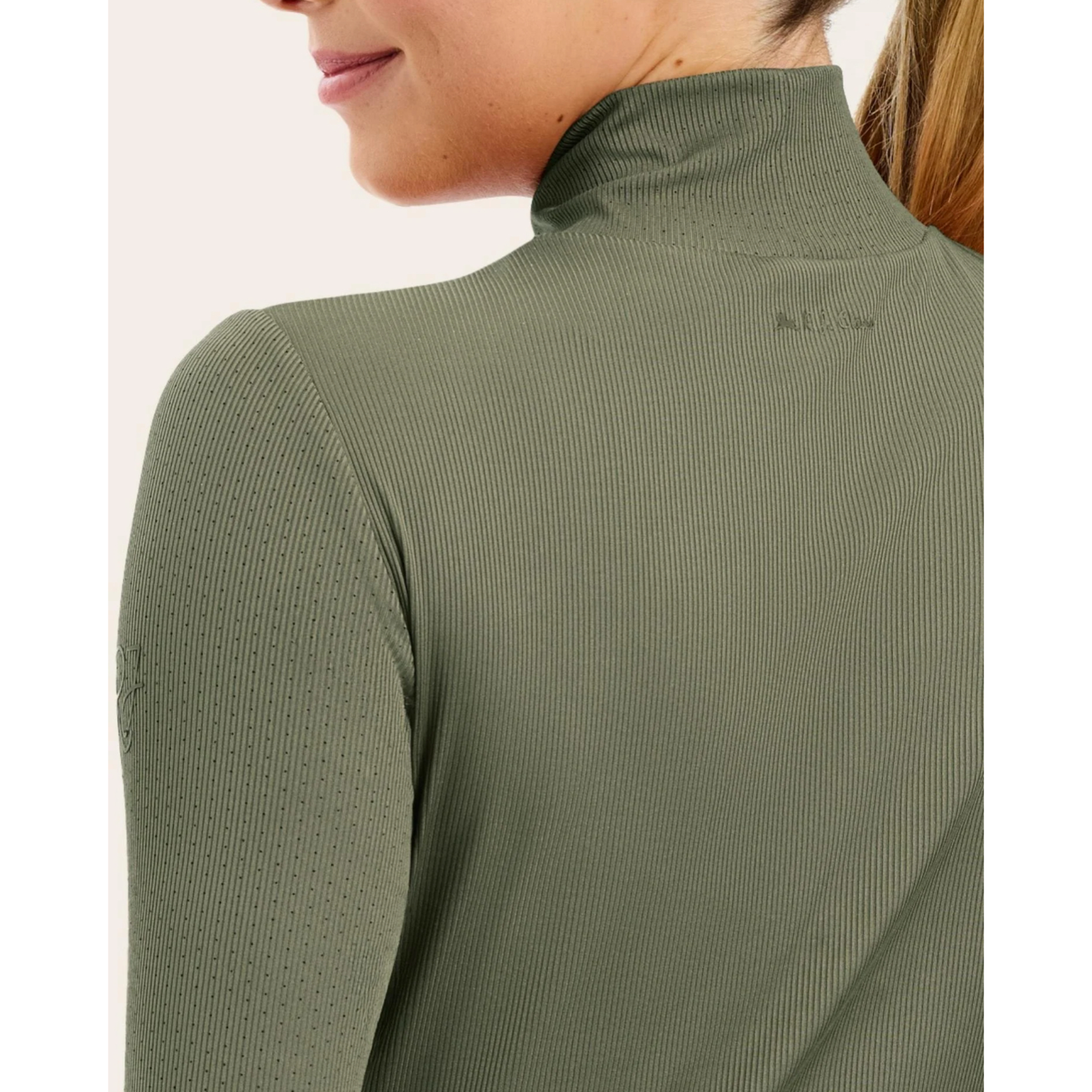 RJ Classics Ladies' Joelle Mock Neck Long Sleeve Shirt