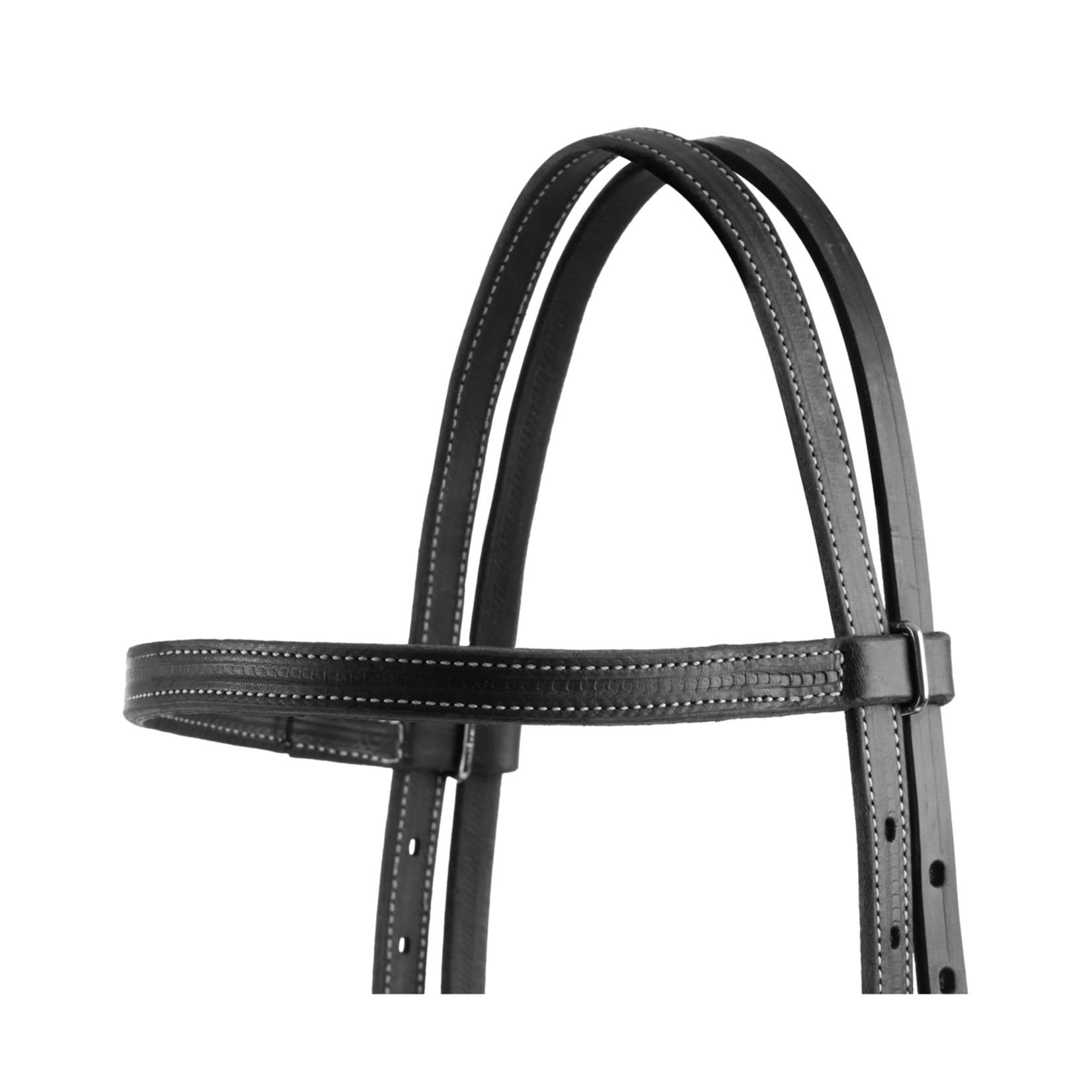 Weaver Black Leather Browband Headstall