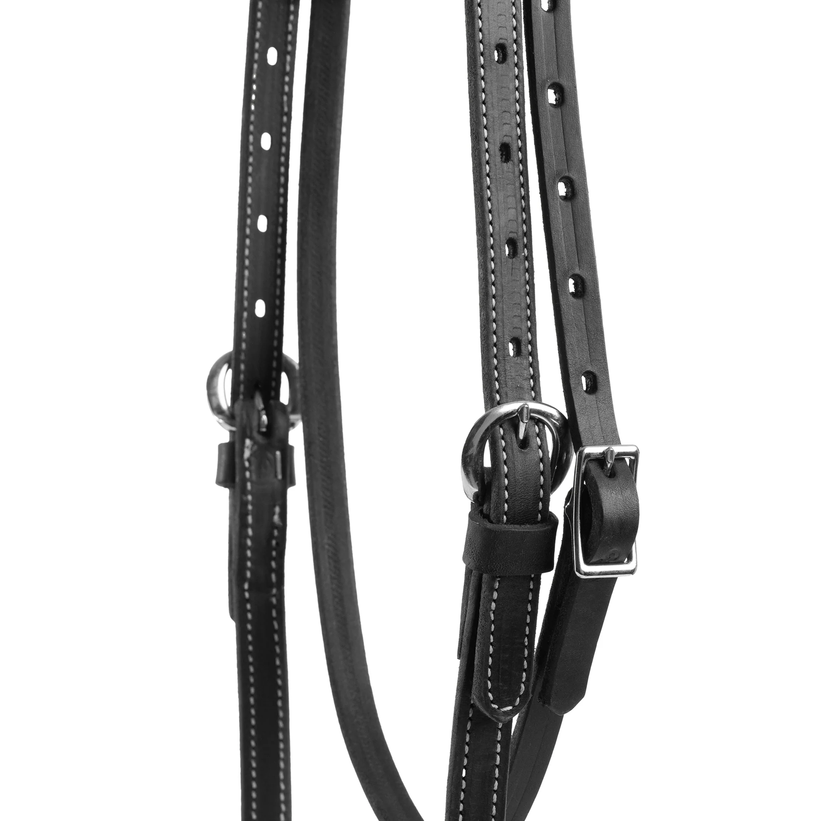 Weaver Black Leather Browband Headstall