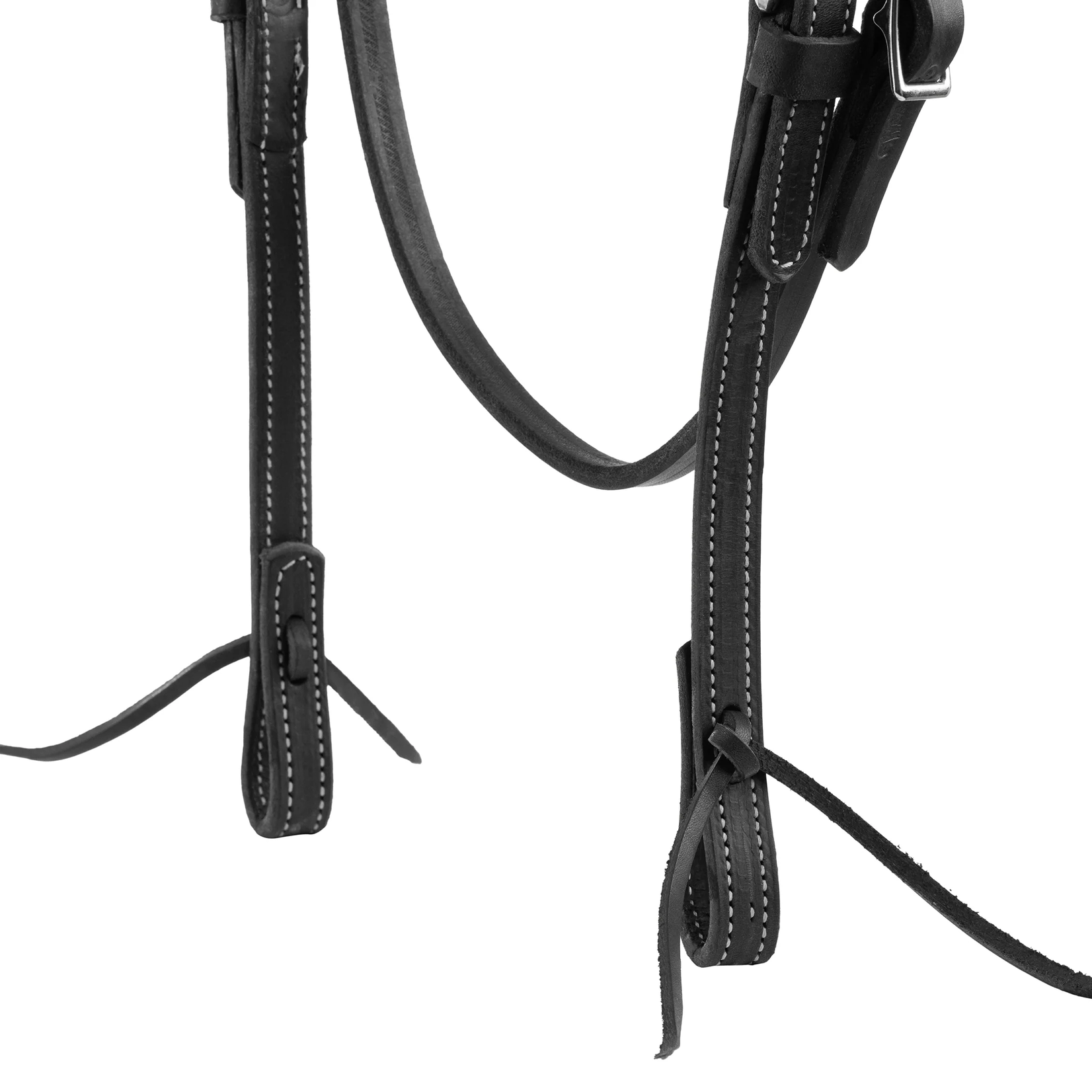 Weaver Black Leather Browband Headstall