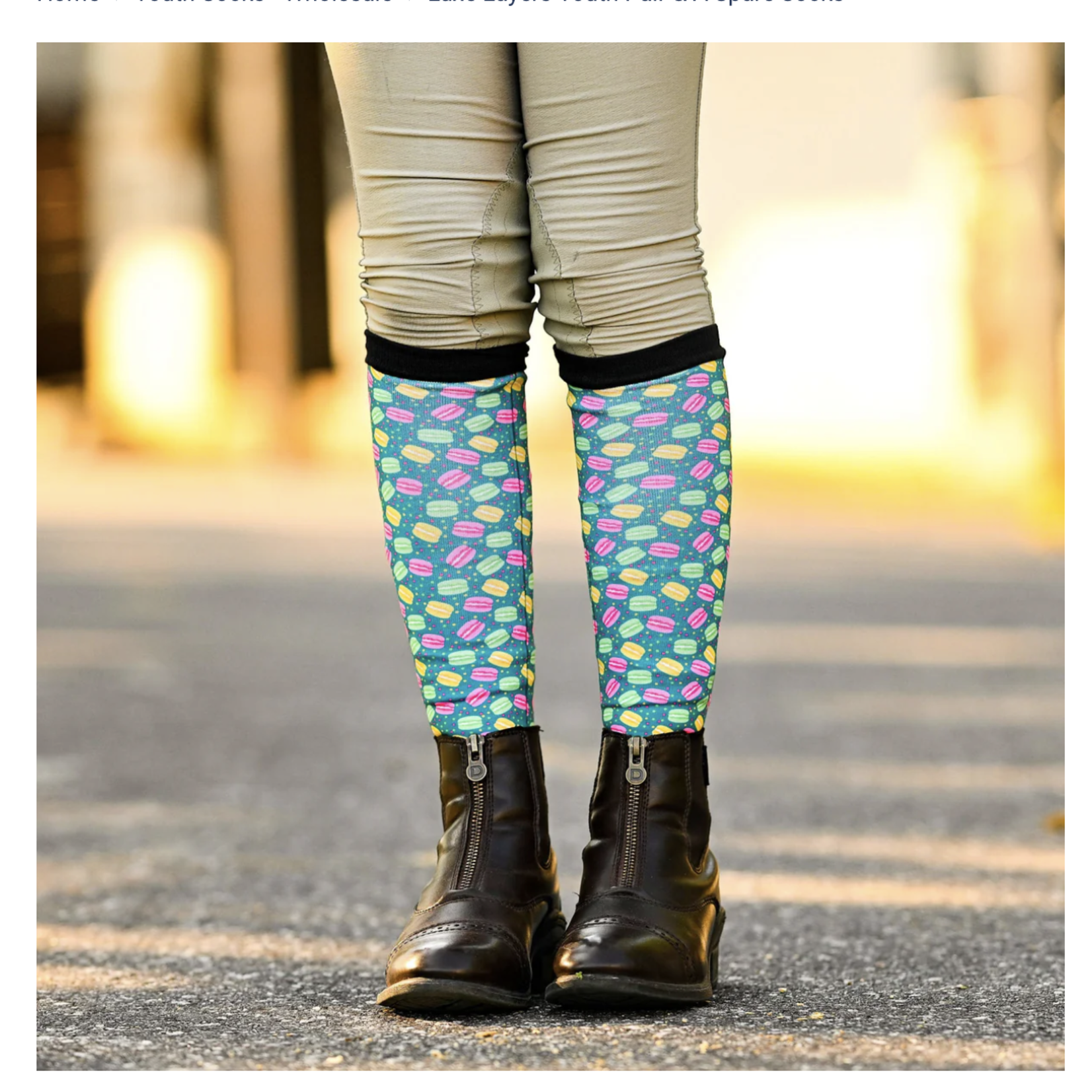 Dreamers N Schemers Youth Pair & Spare Socks