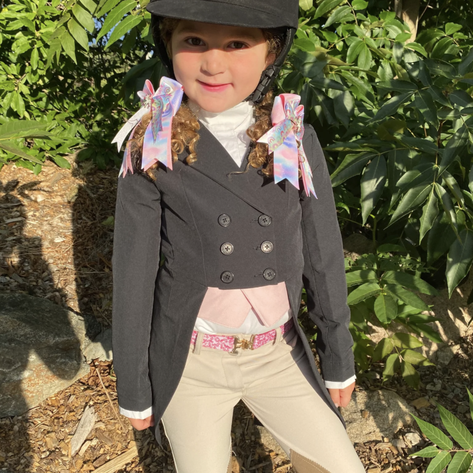 Belle & Bow Girls' Shadbelly Coat